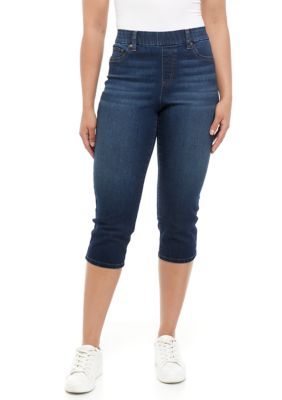 1826 jeans Womens Plus Size Cotton Stretch CAPRI Pants &Kim Rogers