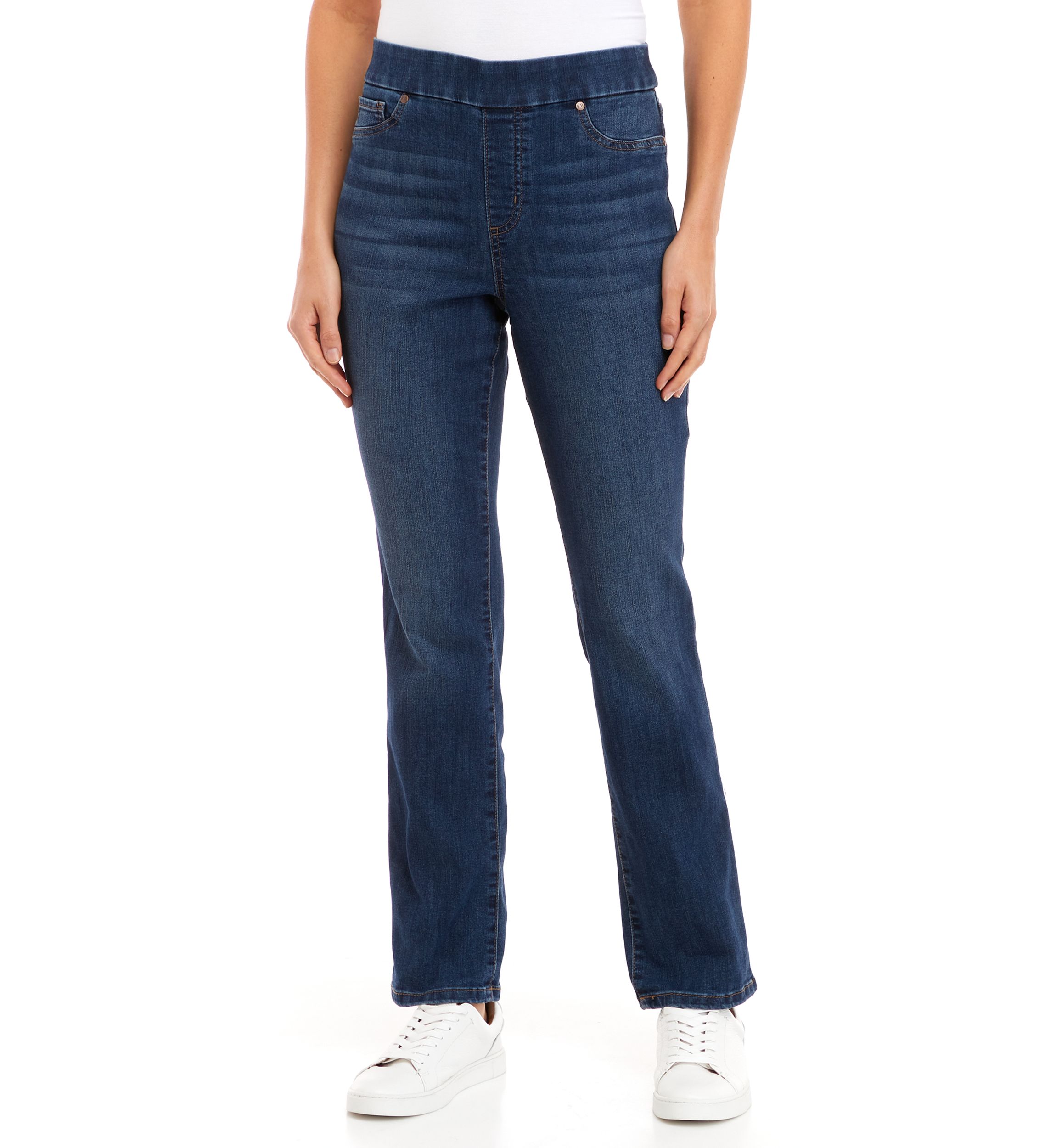 Womens Pull On Denim Jeans 