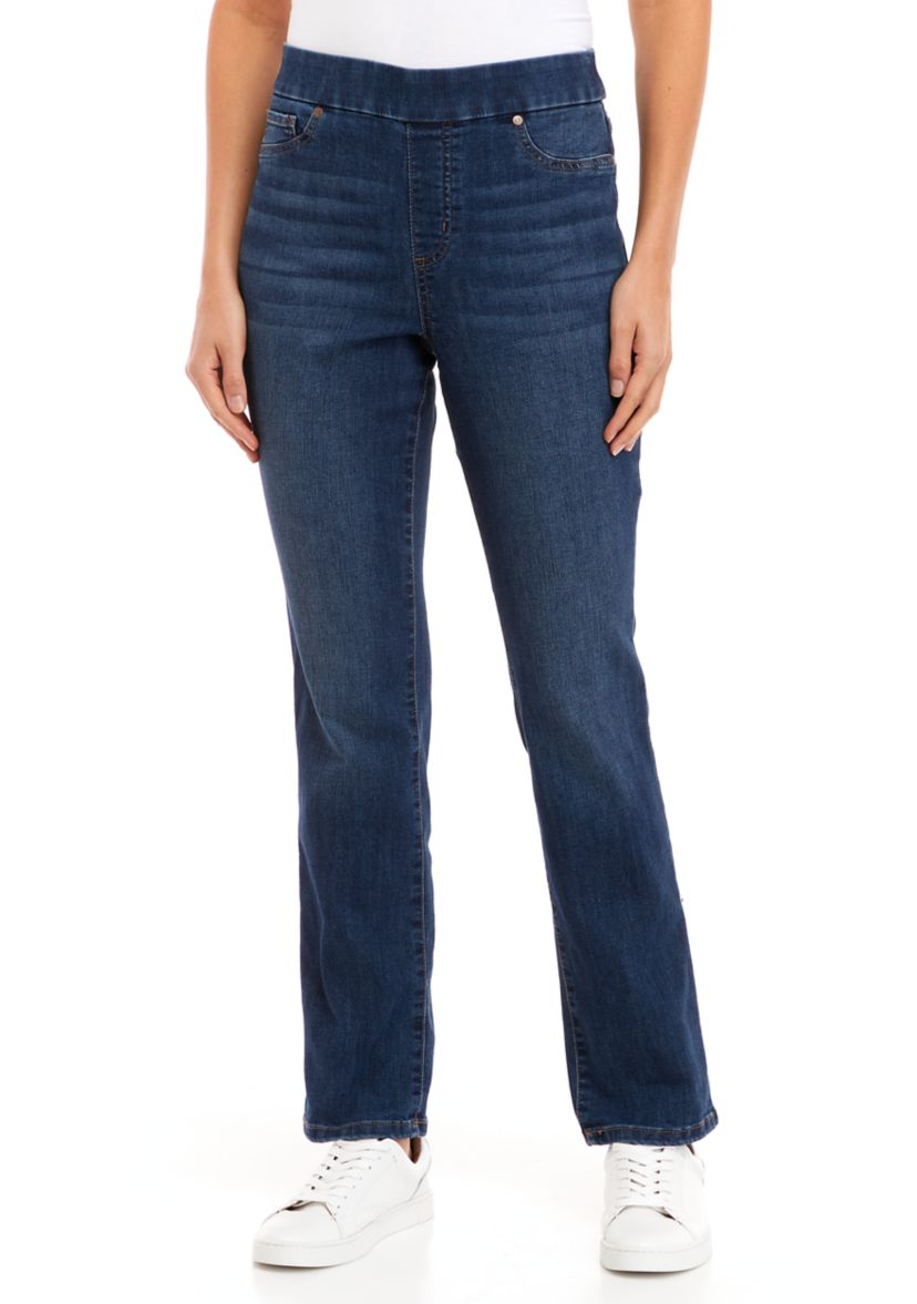 Womens Pull On Denim Jeans 