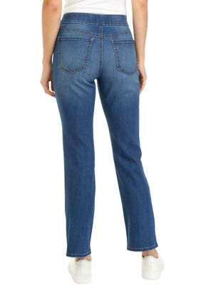 Kim Rogers, Jeans, Kim Rogers Pull On Straight With Tummy Control Capri  Pant Size 4 081