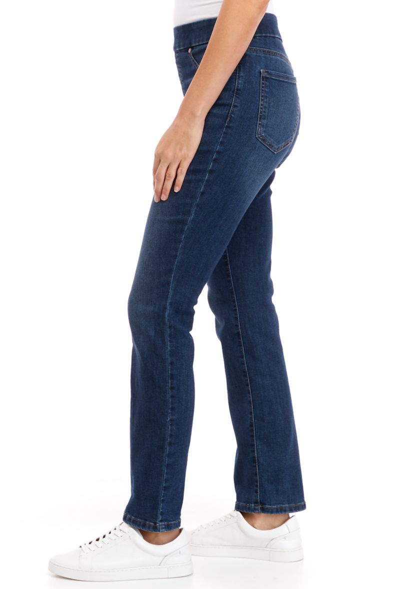 Womens Pull On Denim Jeans 