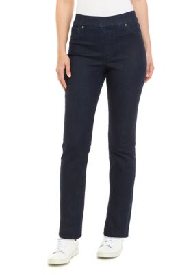 Kim Rogers® Straight Leg Tech Stretch Pants - Tall