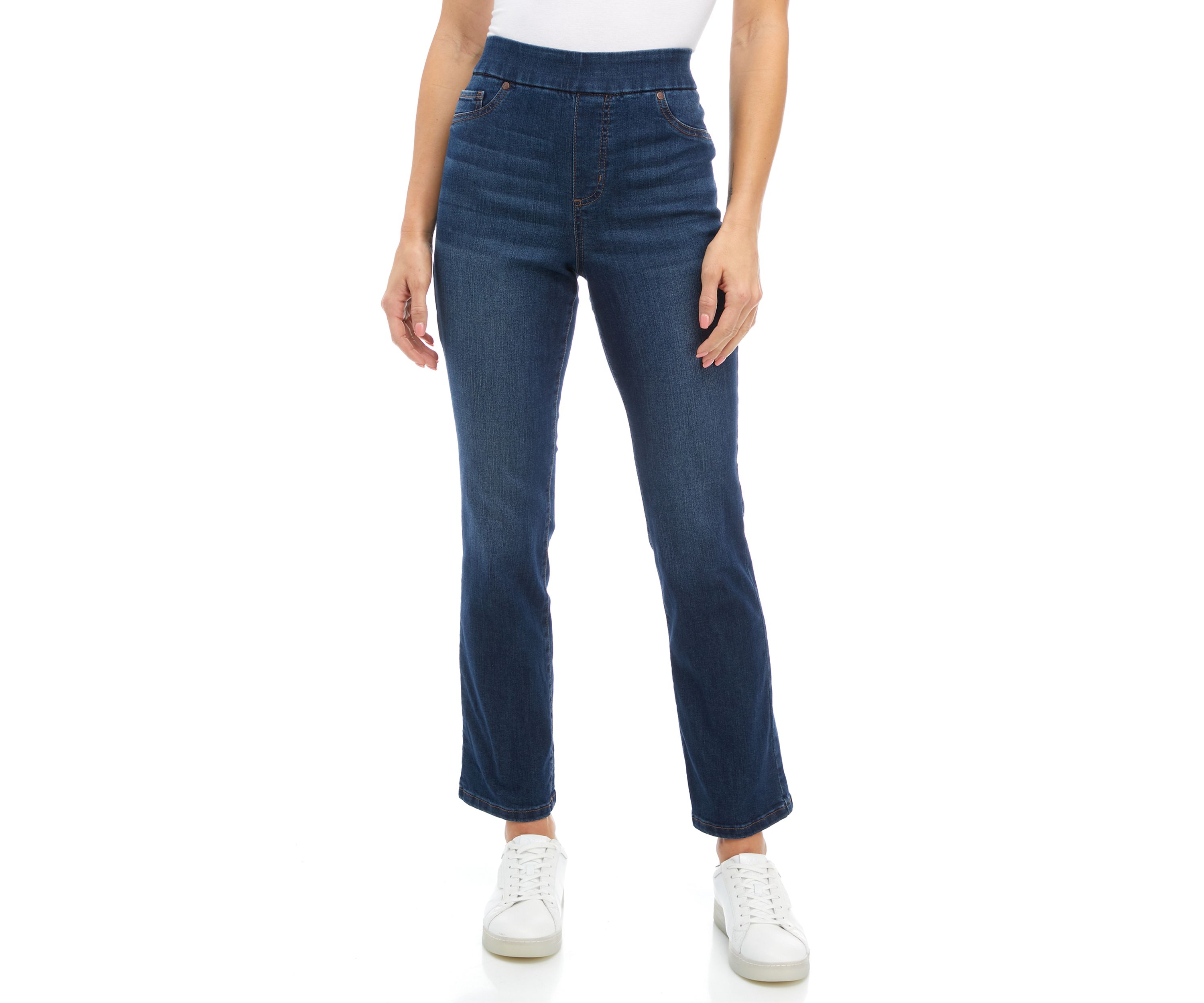 Petite Pull On Denim Jeans