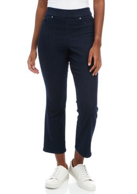 Kim Rogers® Petite Pull On Denim Jeans | belk