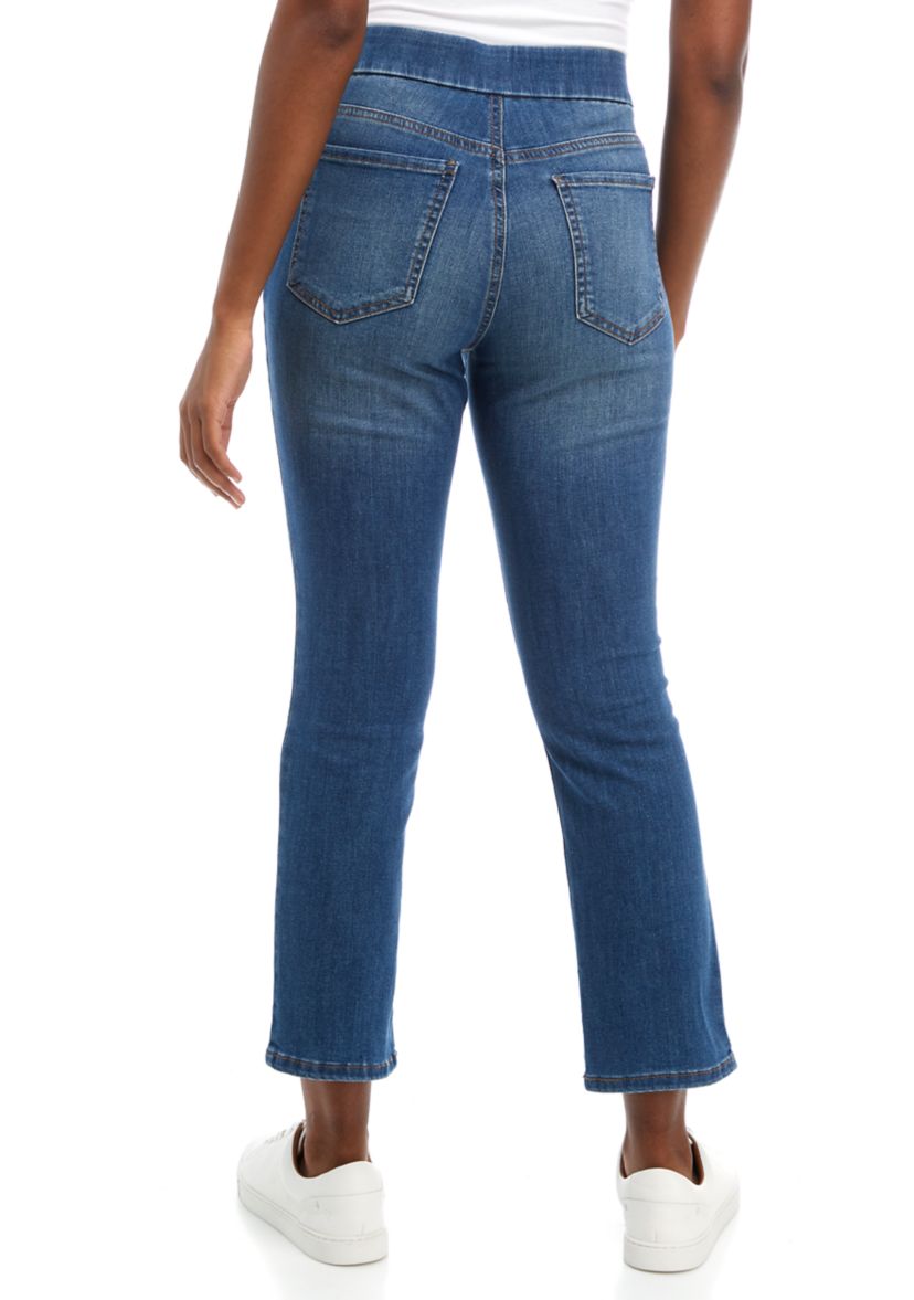 Petite Pull On Denim Jeans