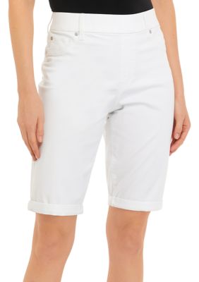 Kim Rogers® Women's Denim Bermuda Shorts | belk