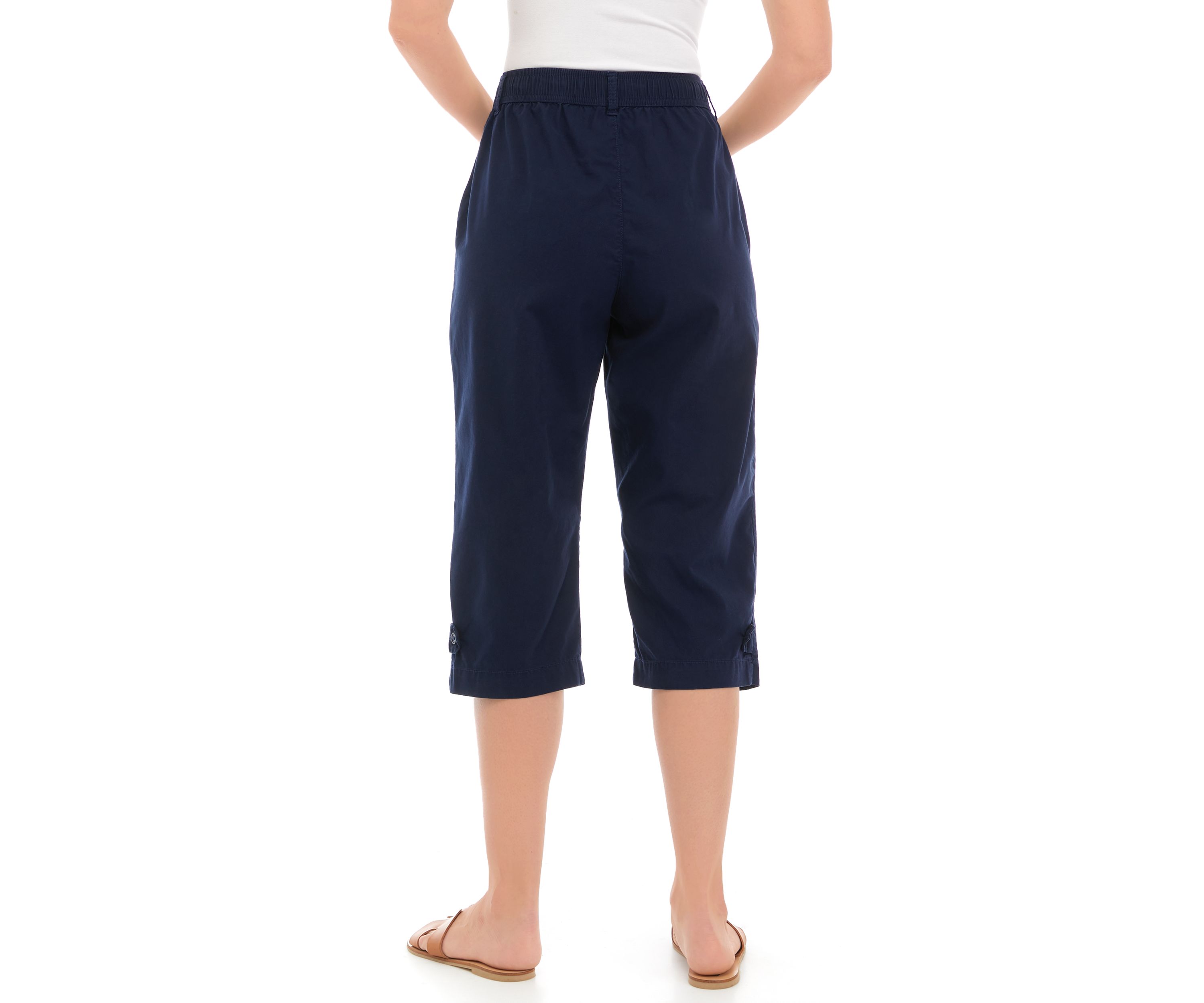 Womens Pull On Capri Pants