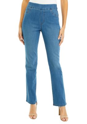 kim rogers NWT: - Women's Tummy-control, Pull-on, Stretch Denim