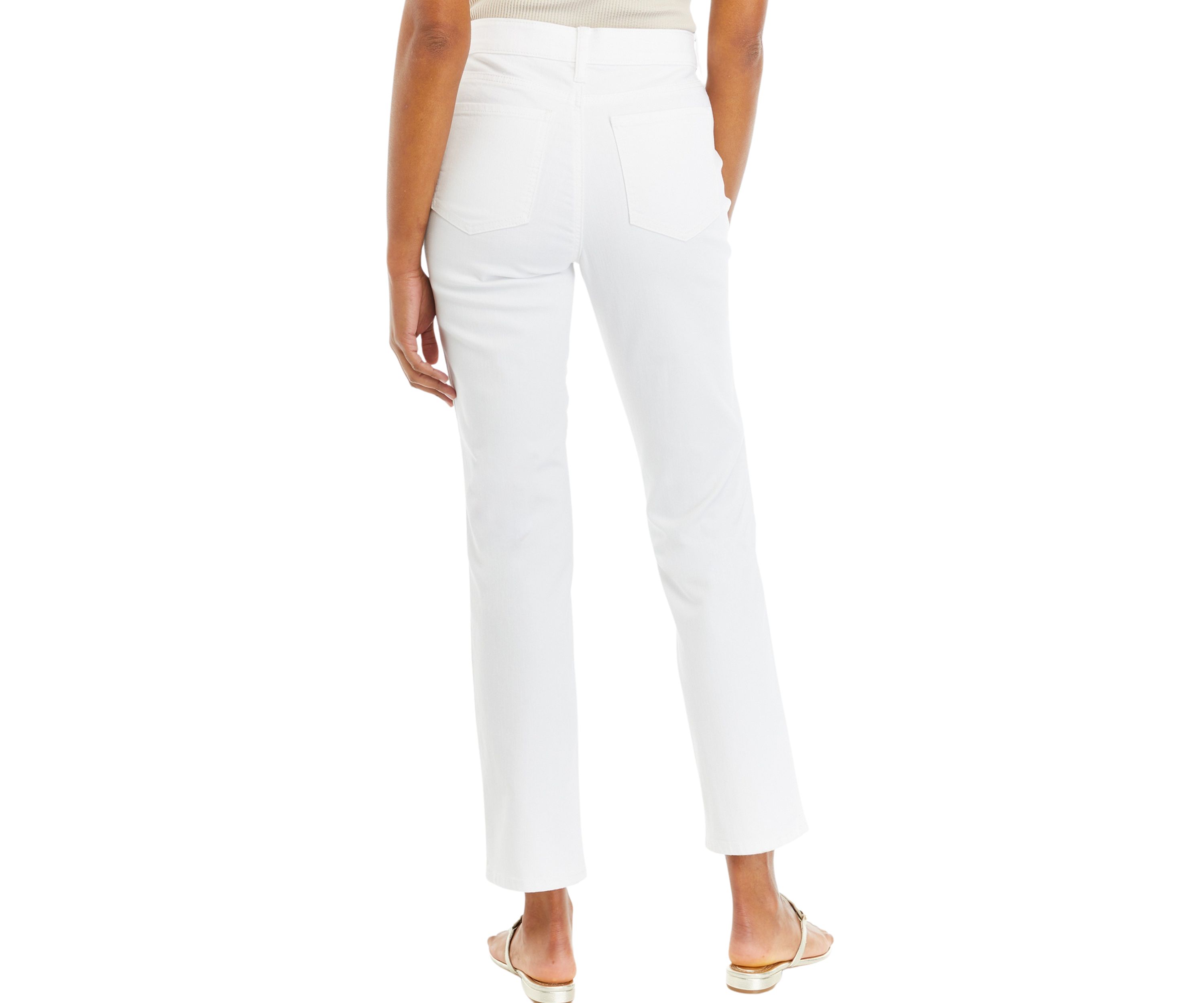 Womens 5 Pocket Straight Denim Jeans