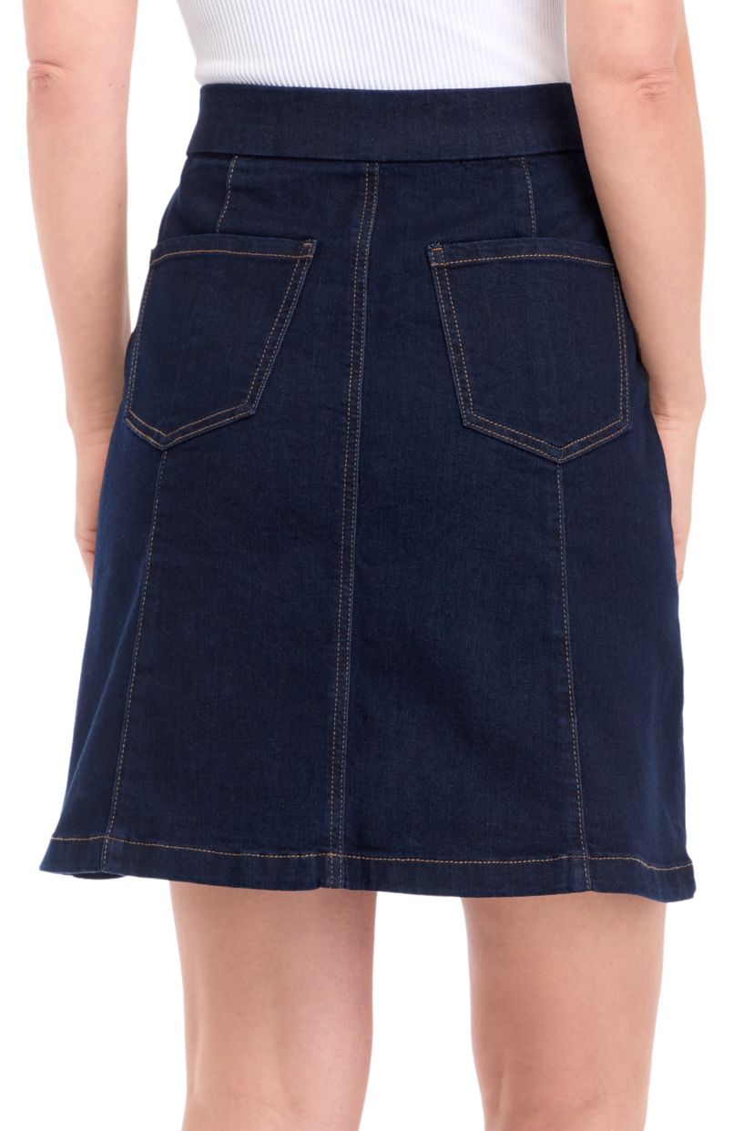 Womens A-Line Denim Skirt 