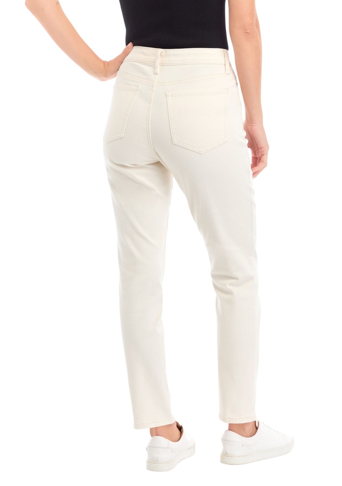   Womens 5 Pocket Slim Denim Jeans 