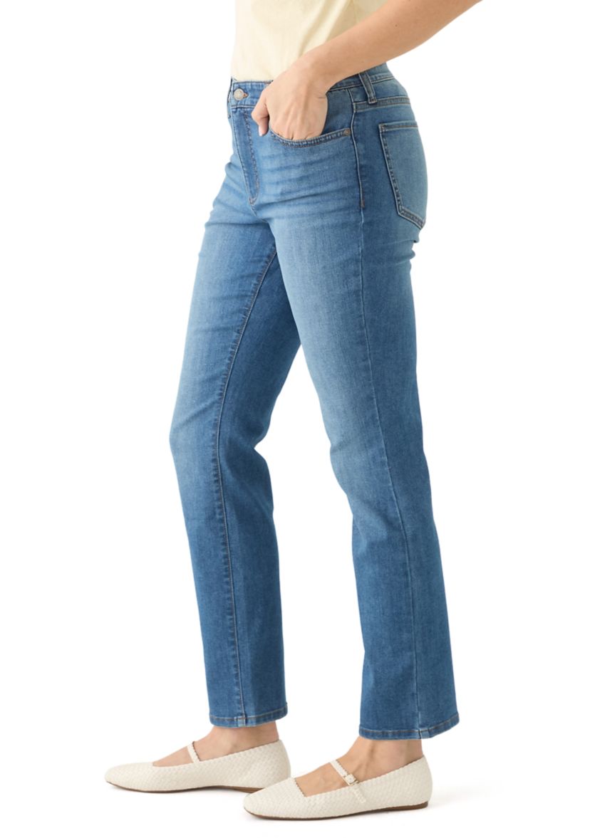 Womens Five Pocket Denim Jeans