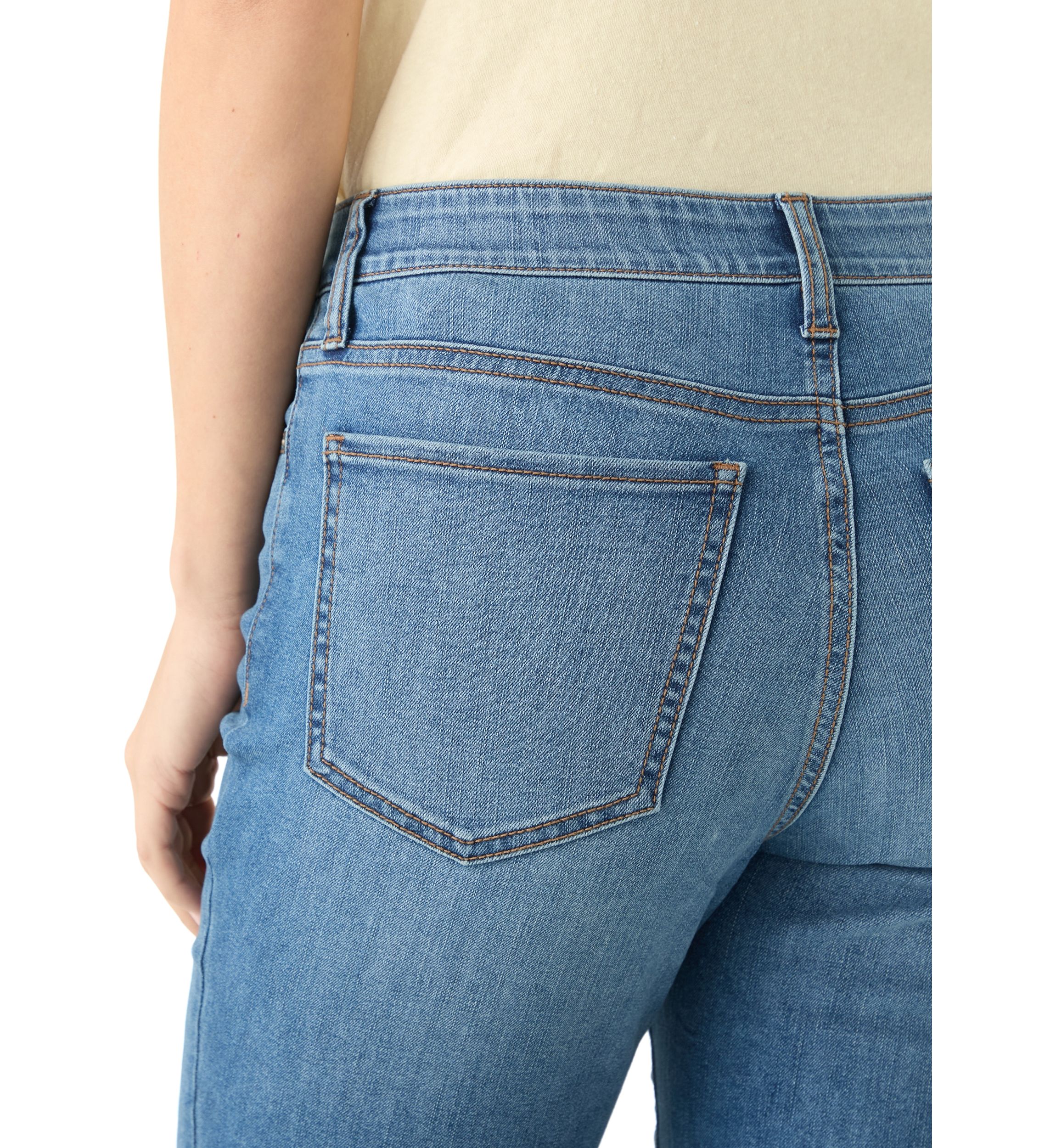 Womens Five Pocket Denim Jeans