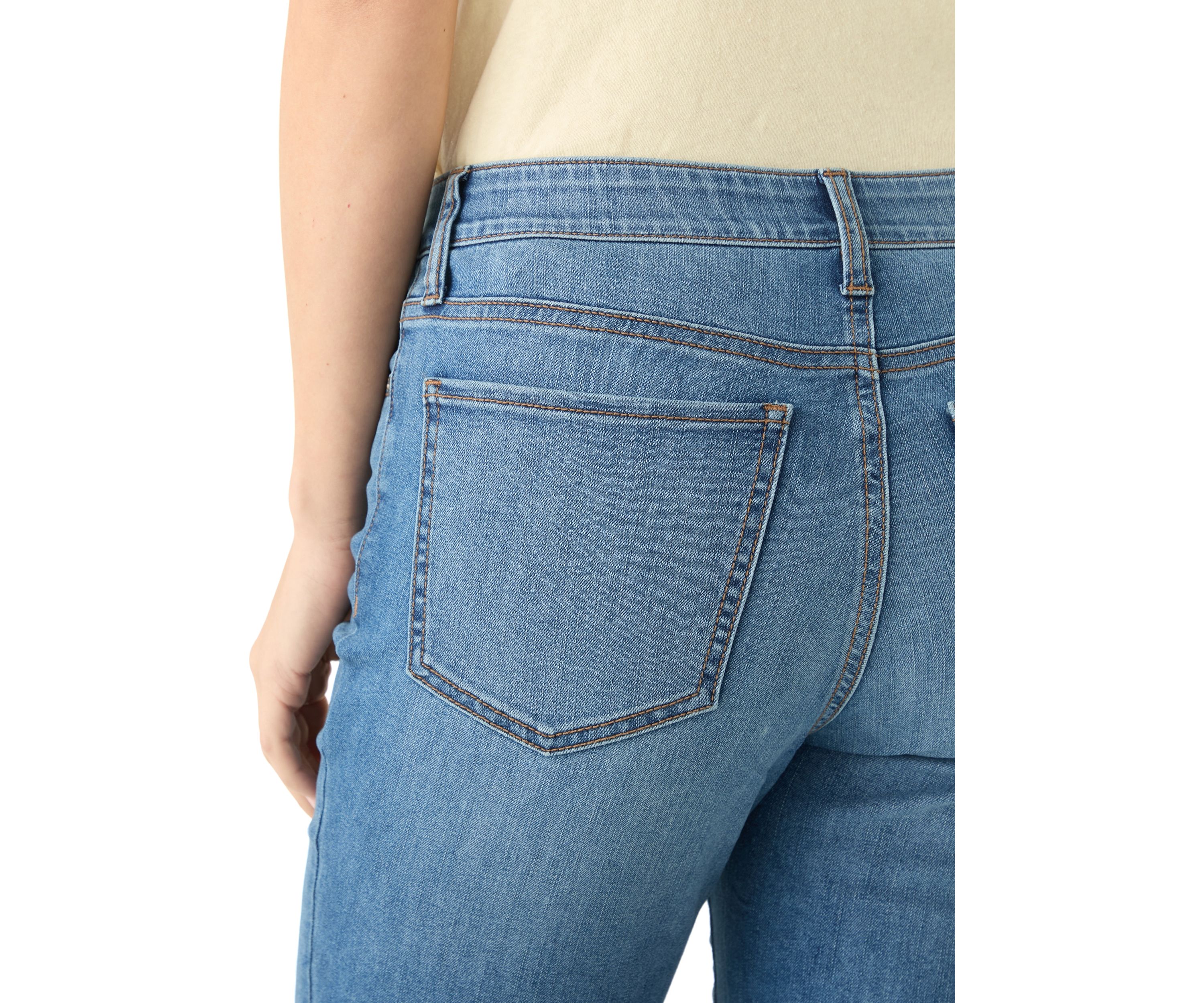 Womens Five Pocket Denim Jeans