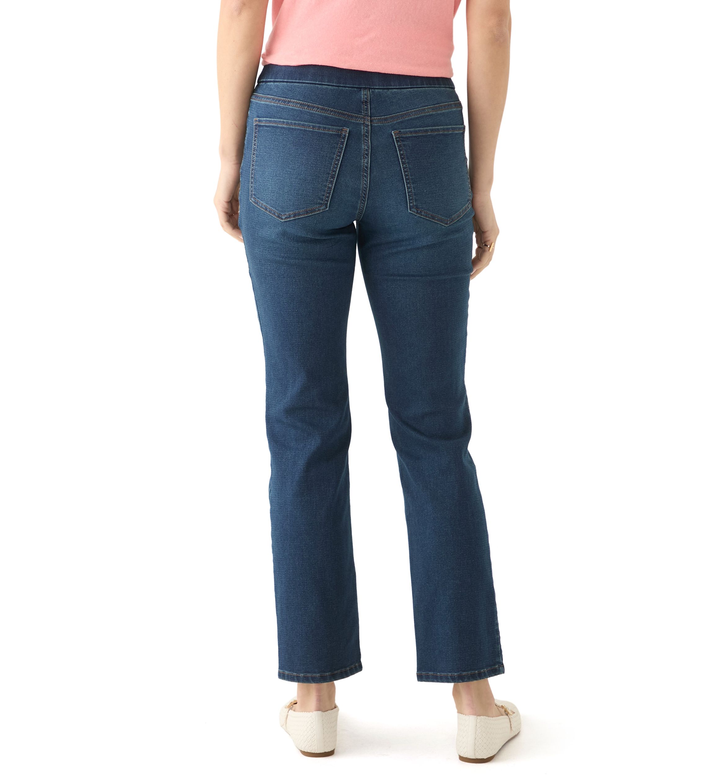 Womens Knit Denim Jeans