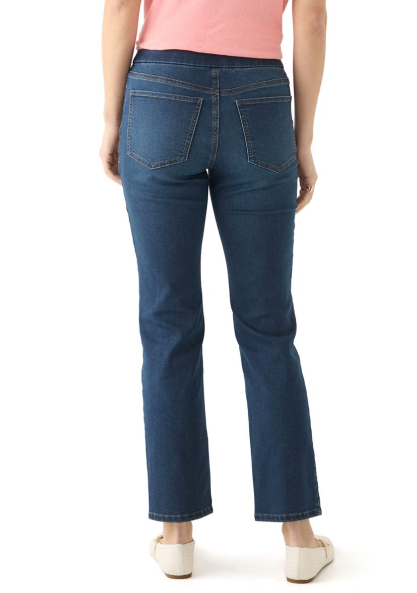 Womens Knit Denim Jeans