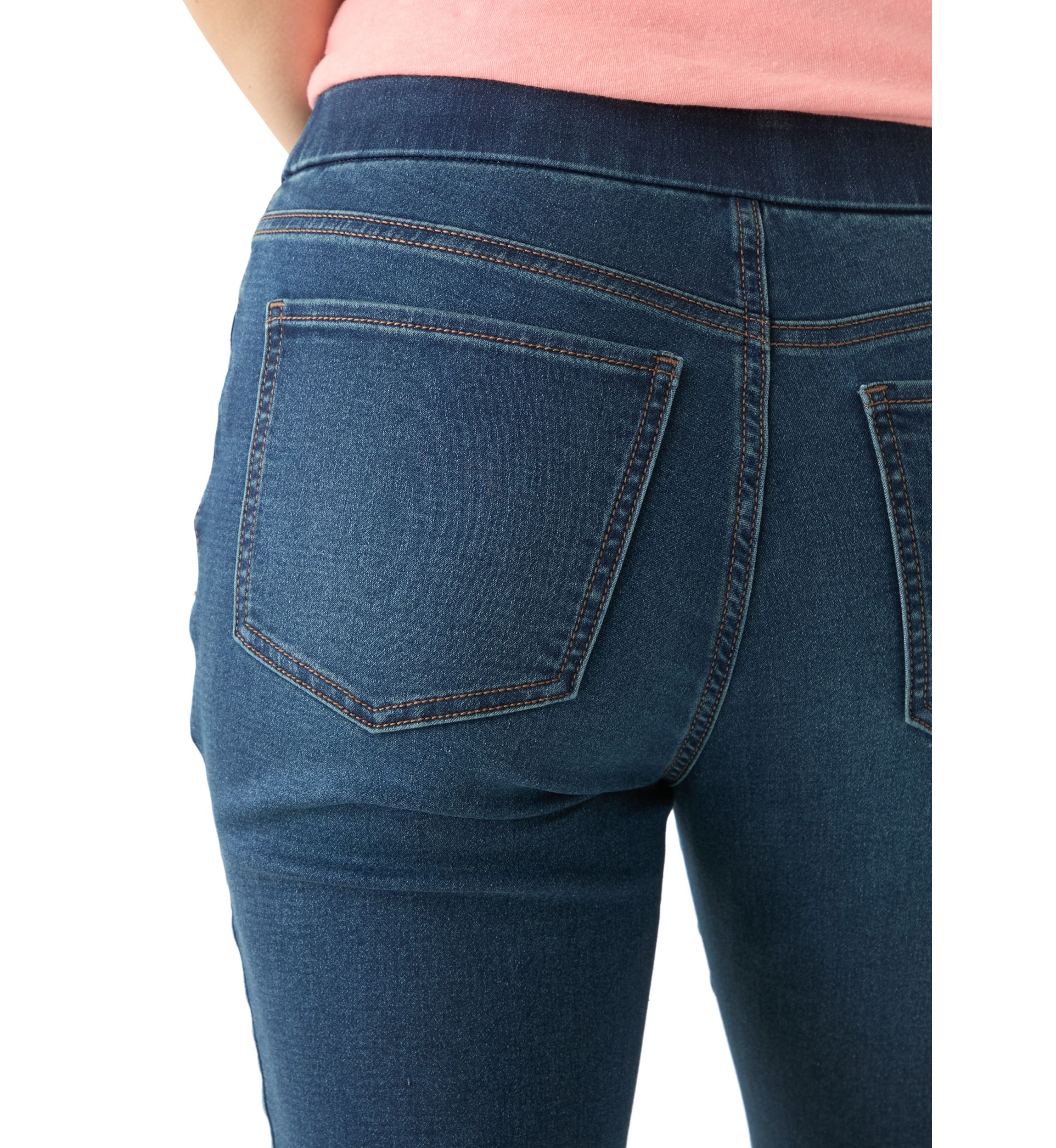 Womens Knit Denim Jeans
