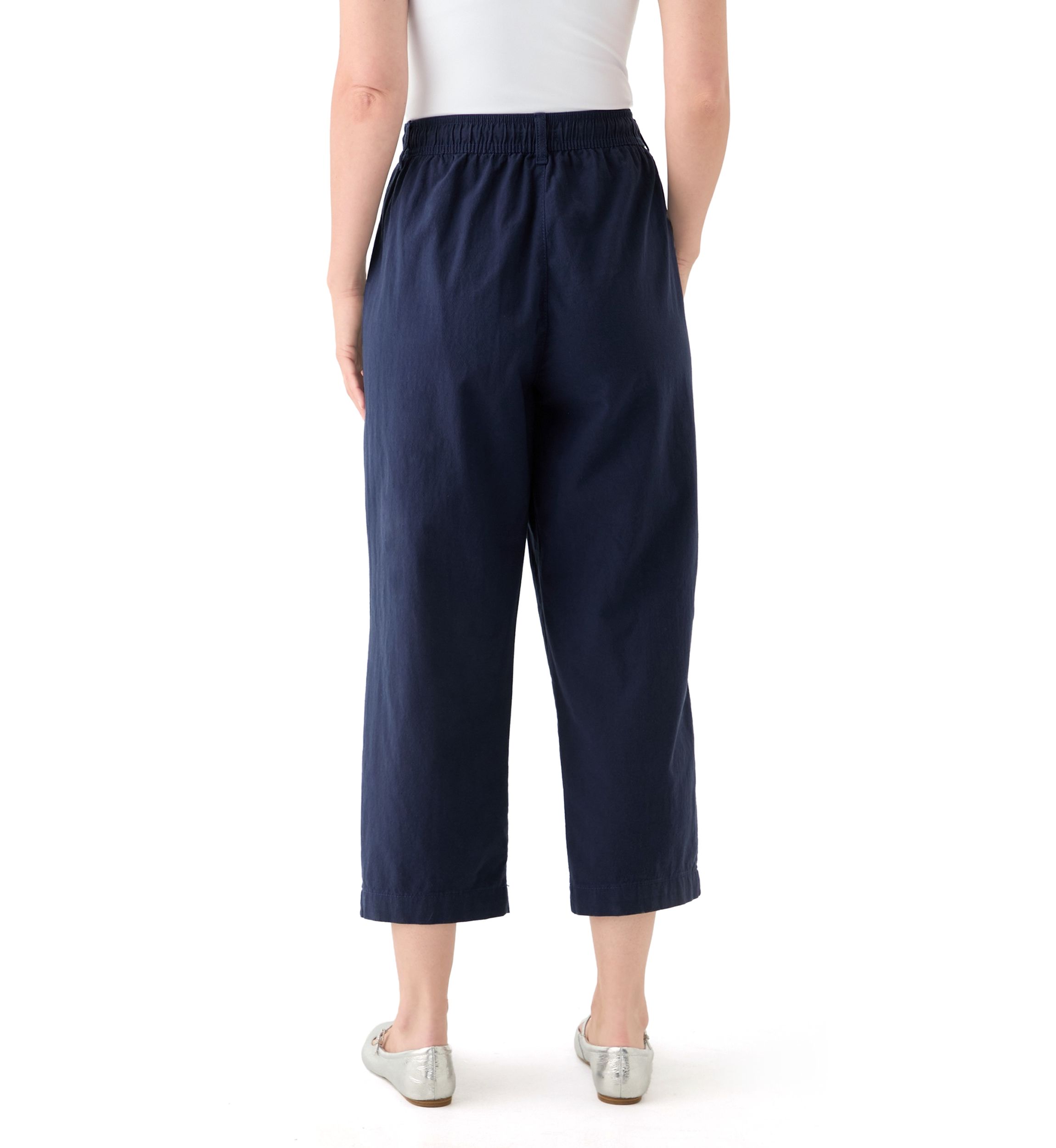 Womens Sheeting Crop Joggers 