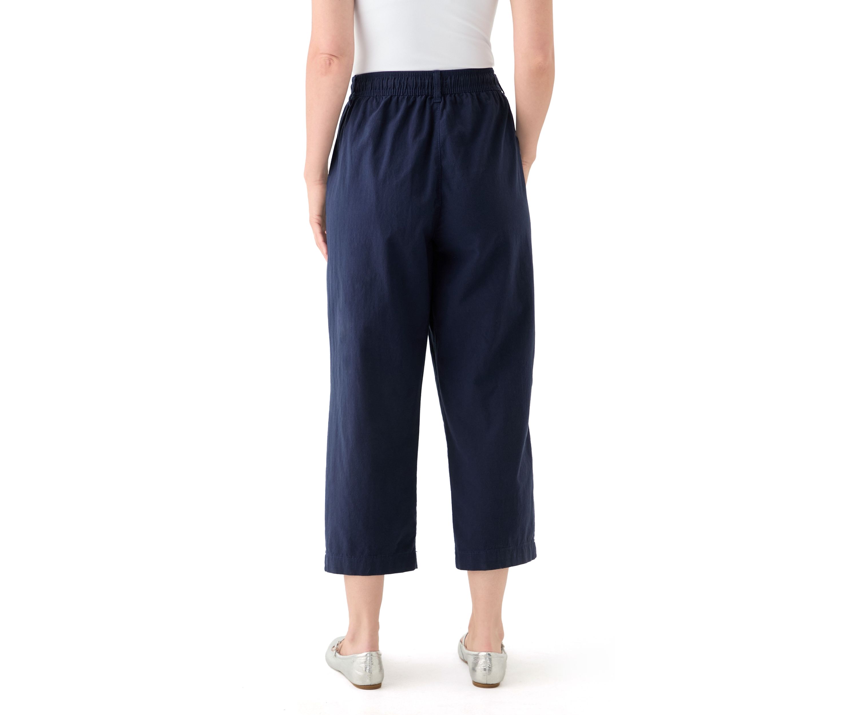 Womens Sheeting Crop Joggers 