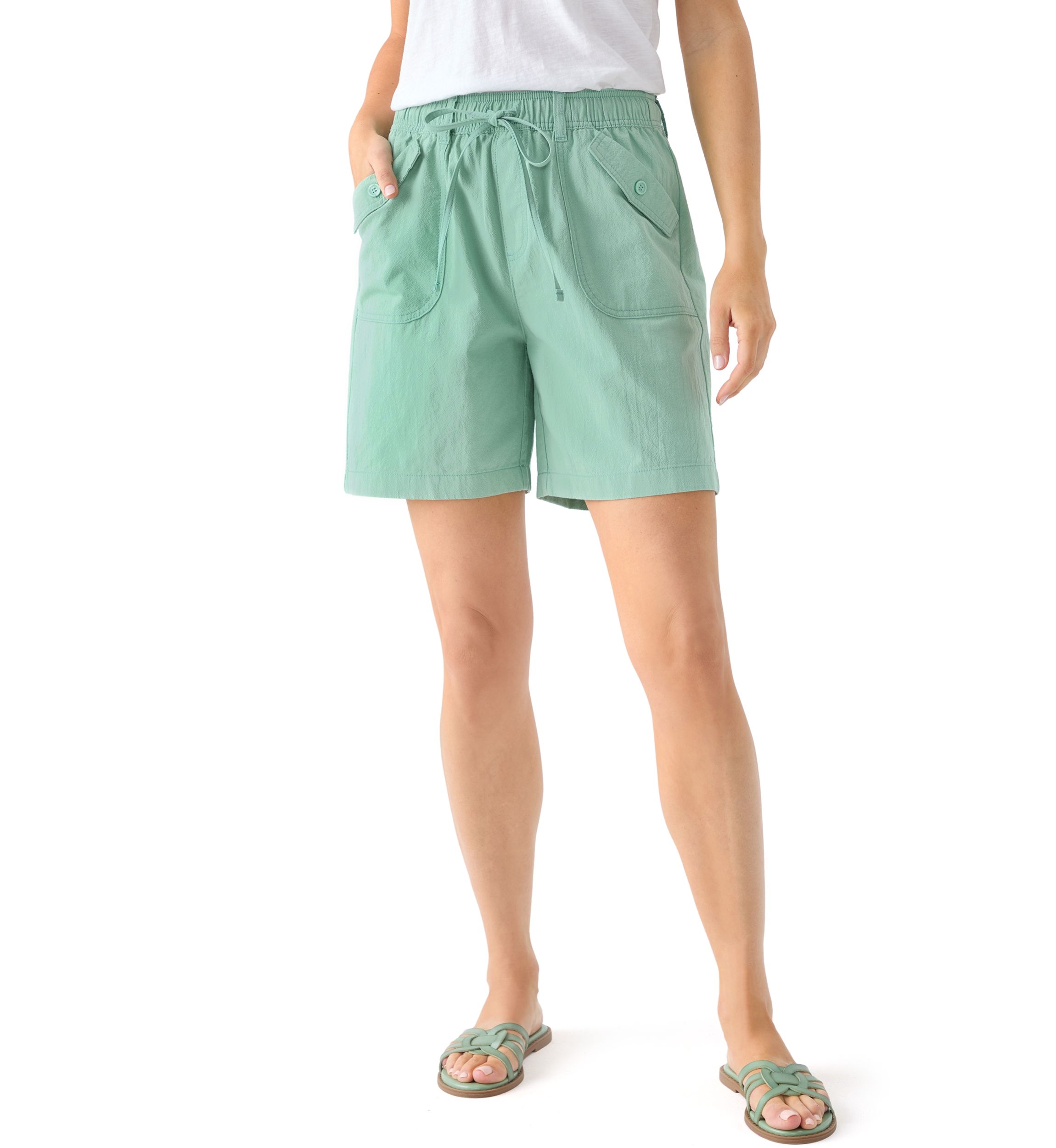 Womens Sheeting Shorts
