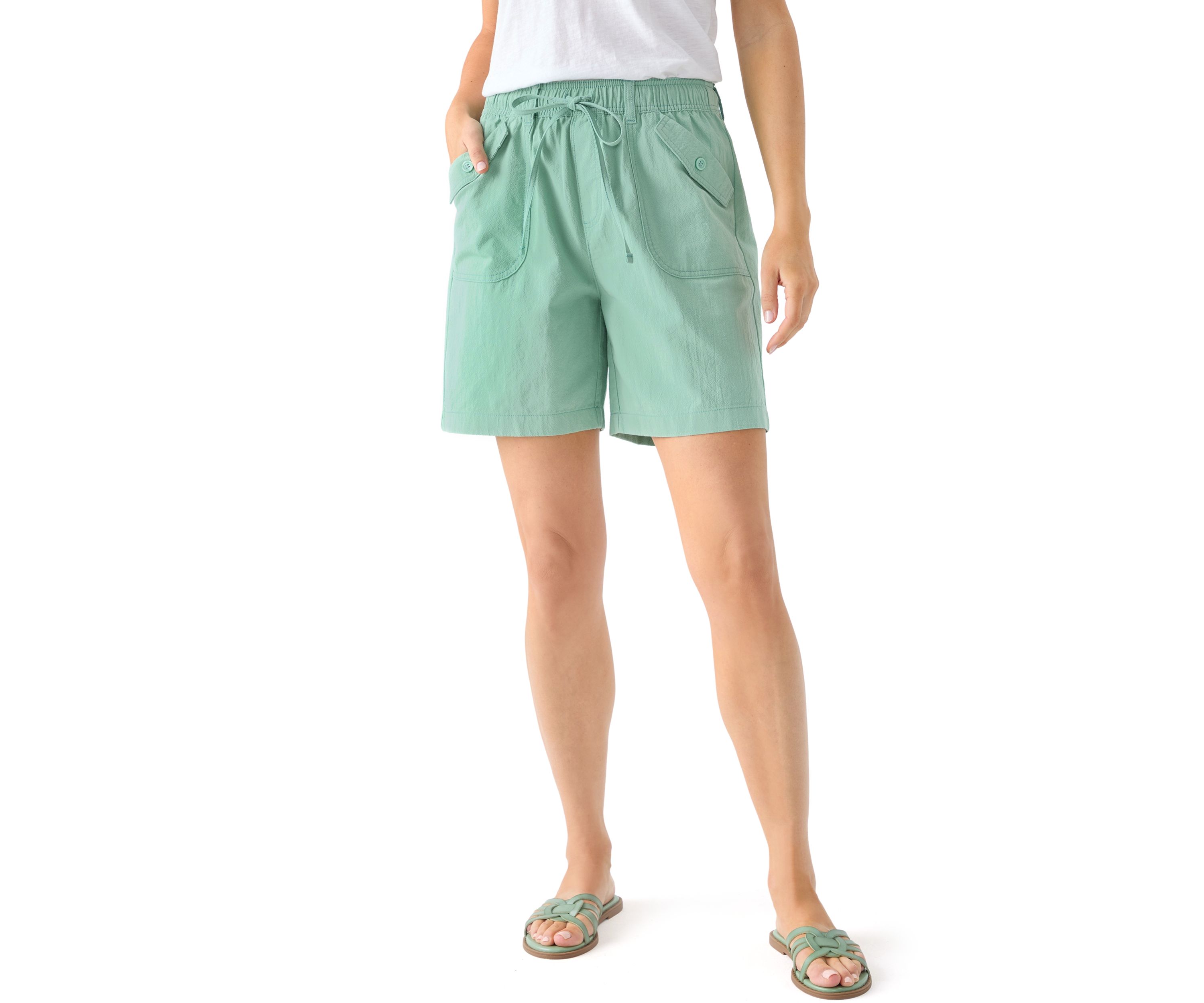 Womens Sheeting Shorts