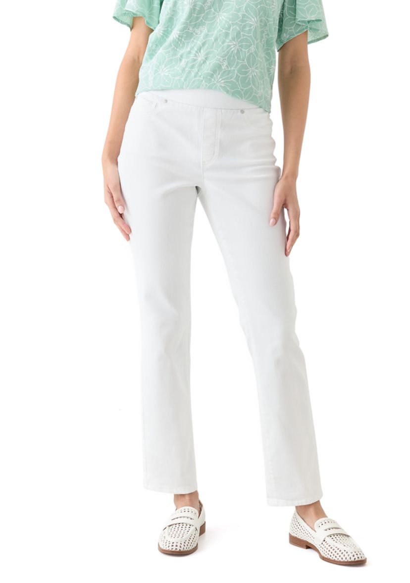 Womens Knit Denim Pants