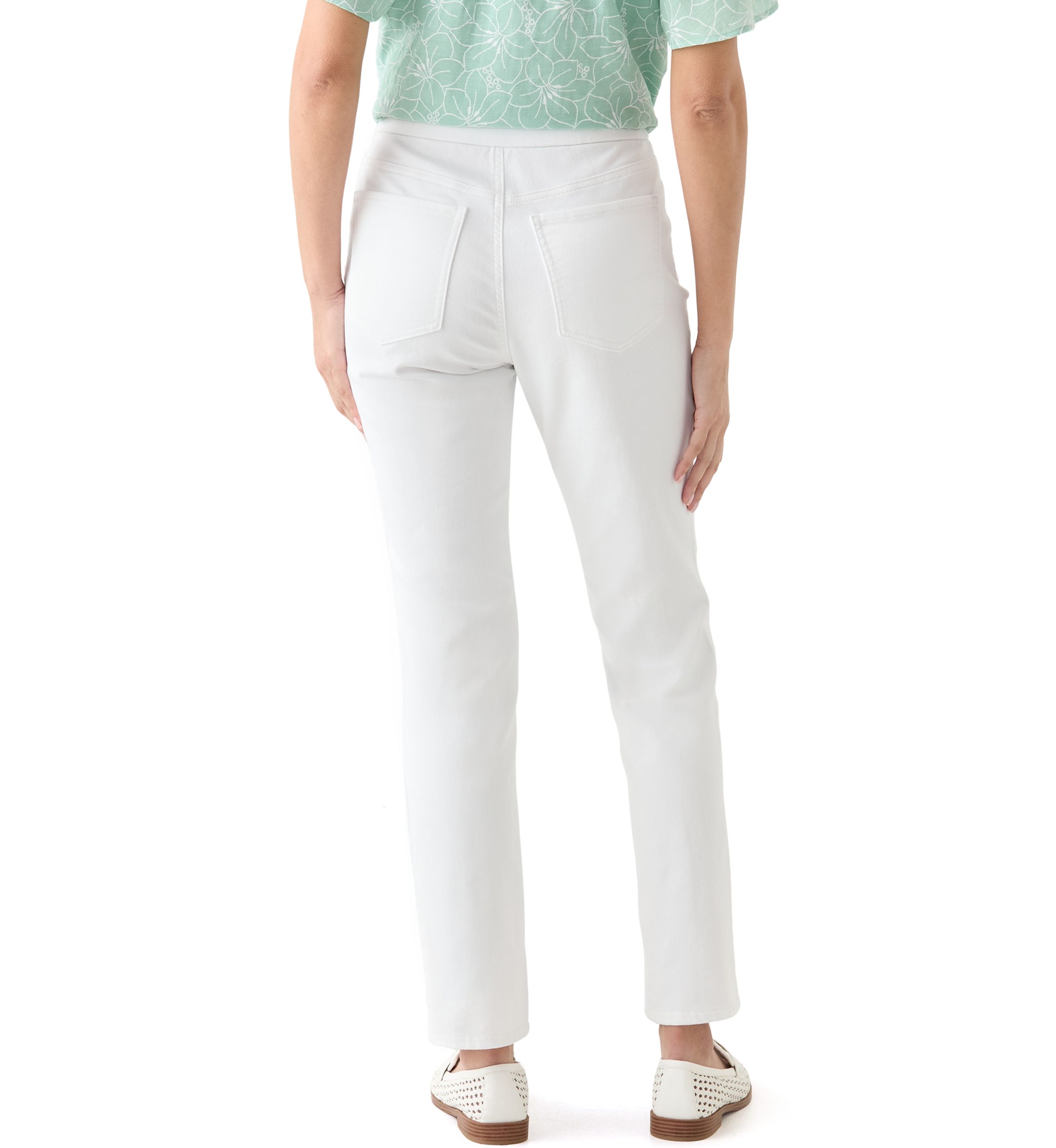 Womens Knit Denim Pants