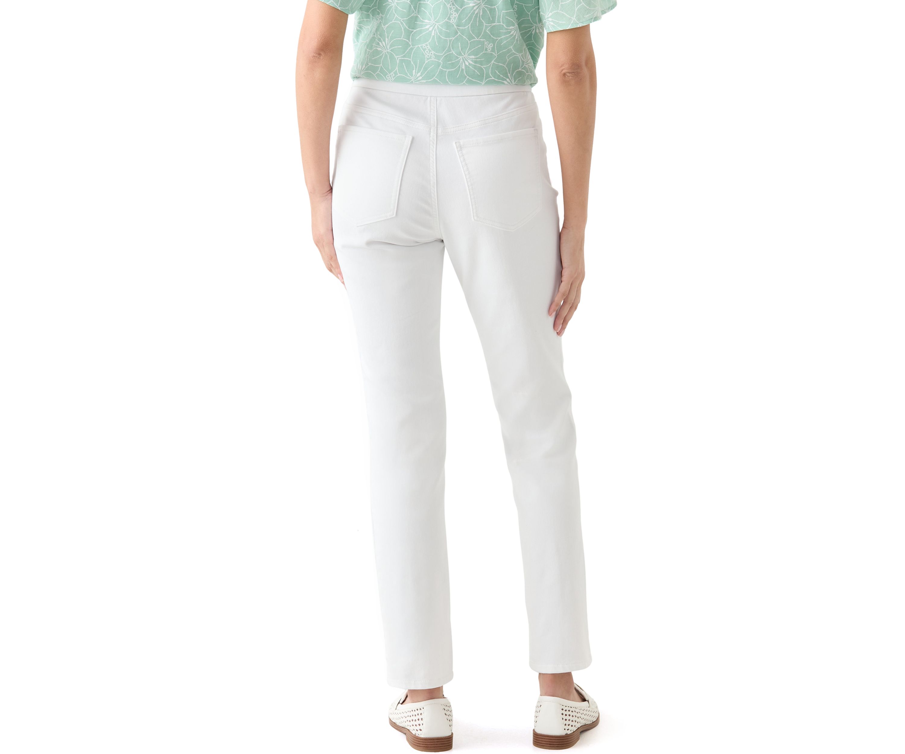 Womens Knit Denim Pants