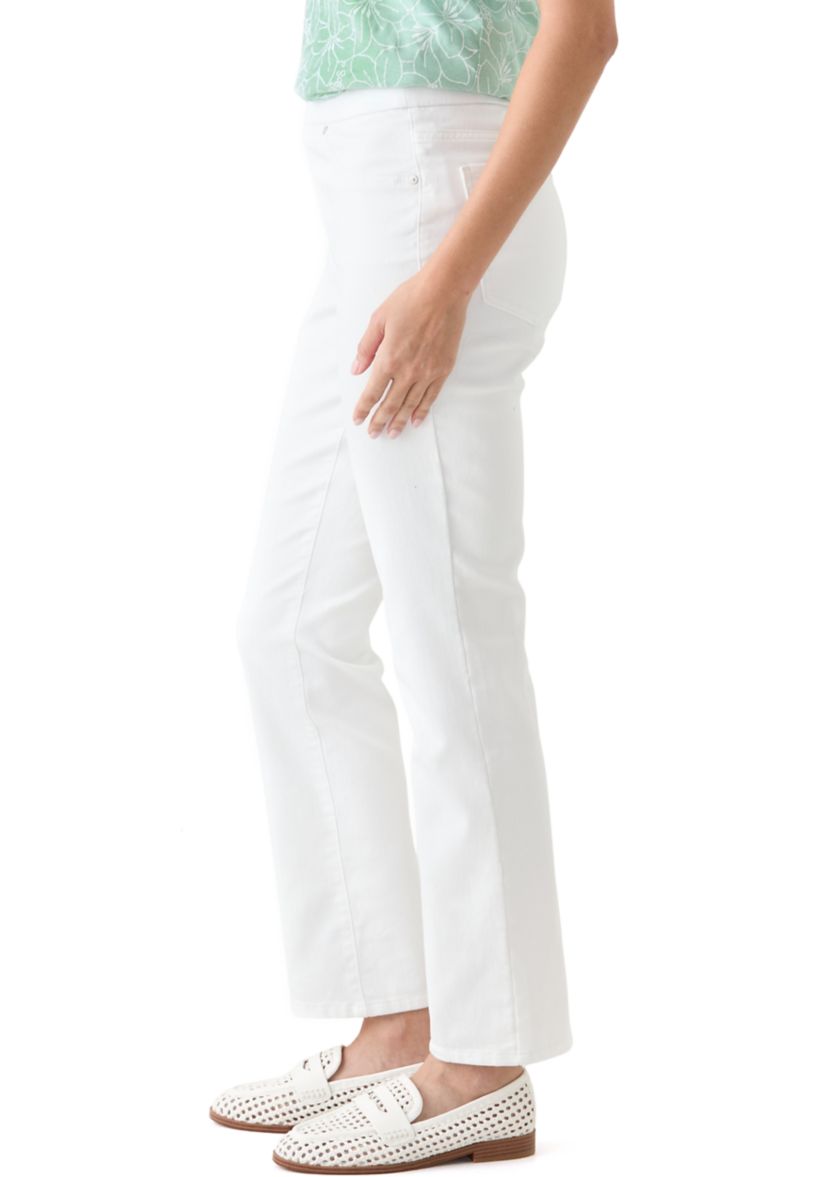 Womens Knit Denim Pants