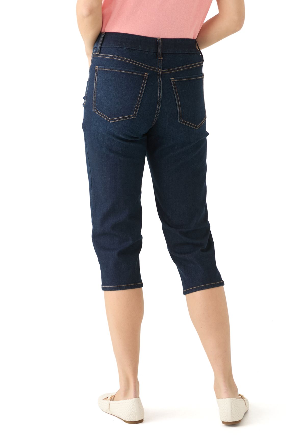 Womens Denim Capri Pants