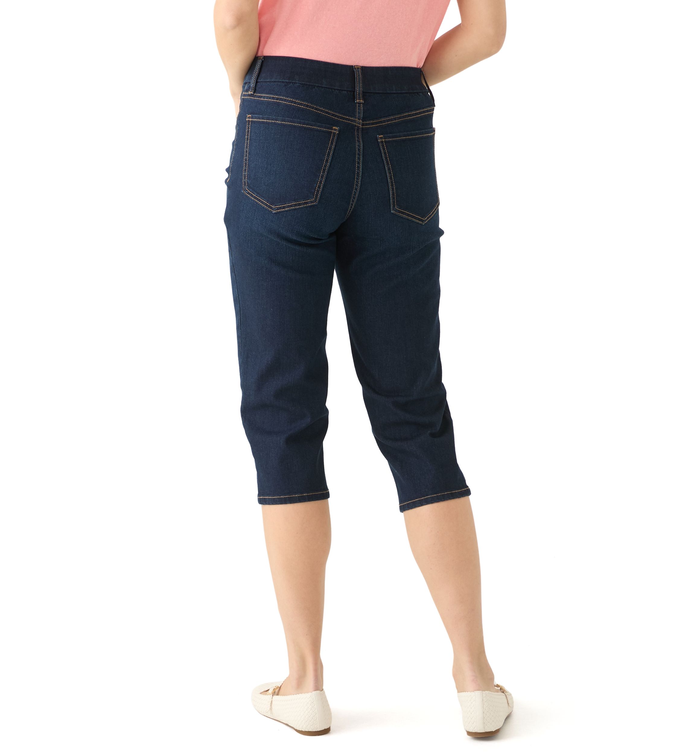Womens Denim Capri Pants