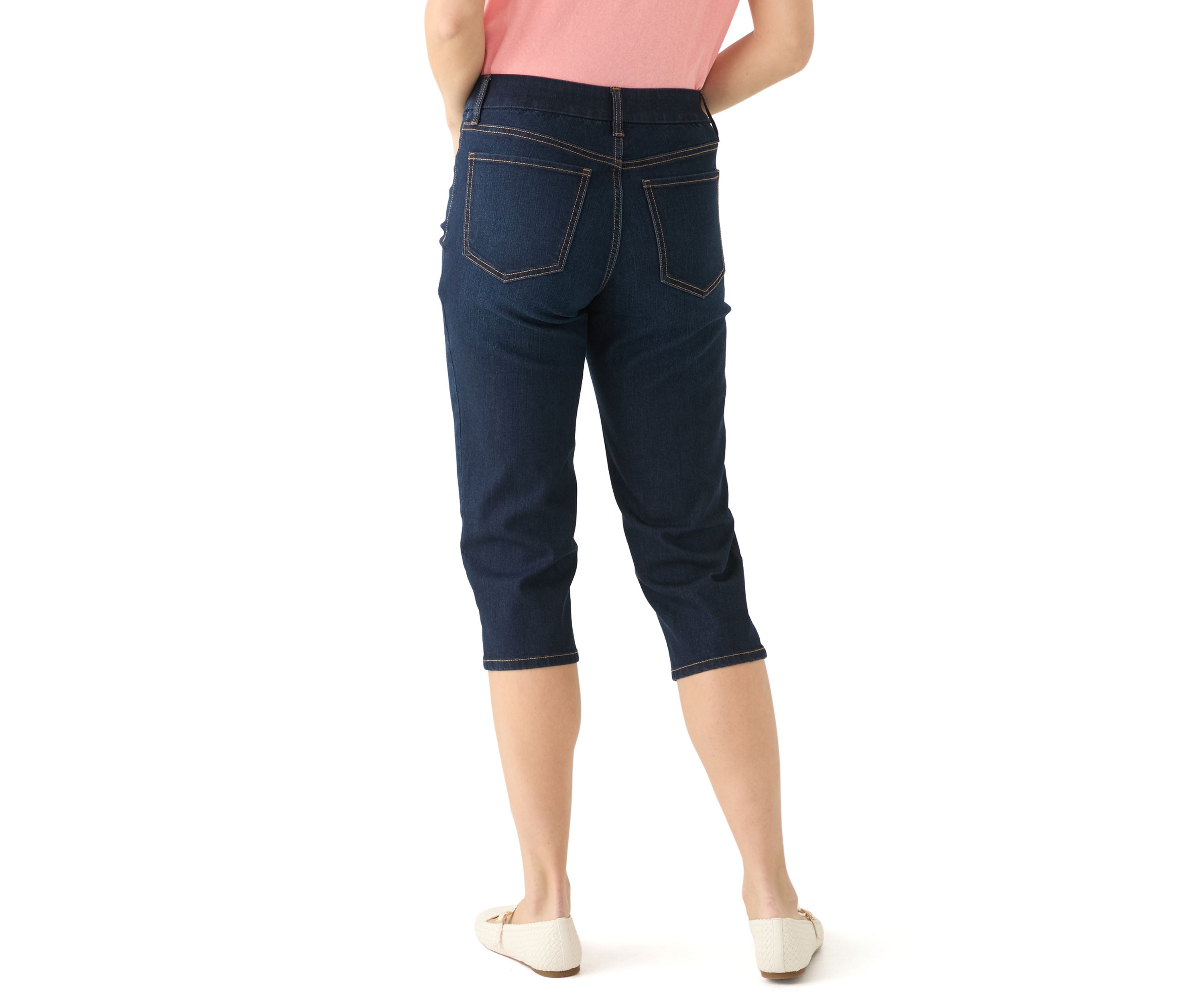 Womens Denim Capri Pants