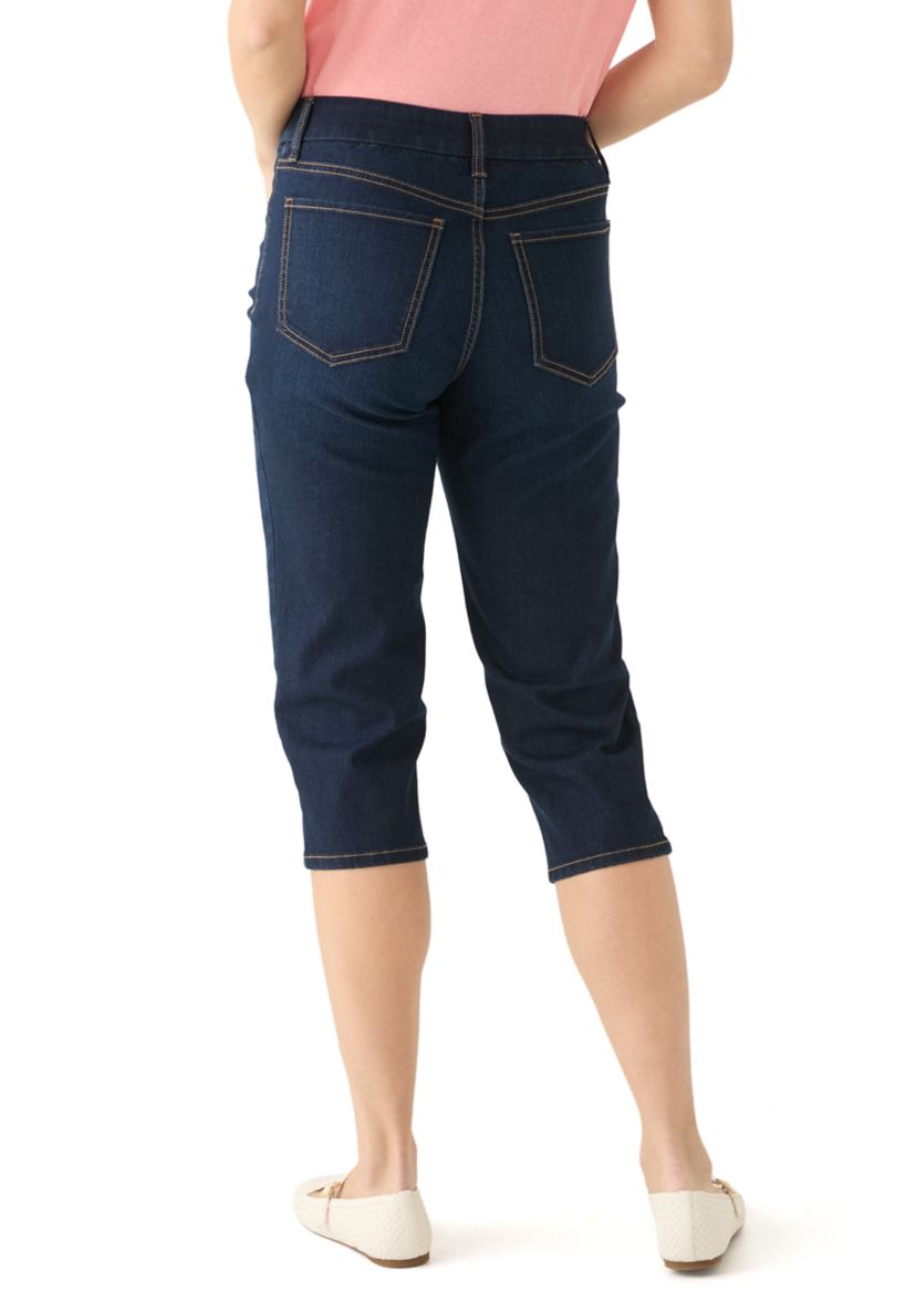 Womens Denim Capri Pants