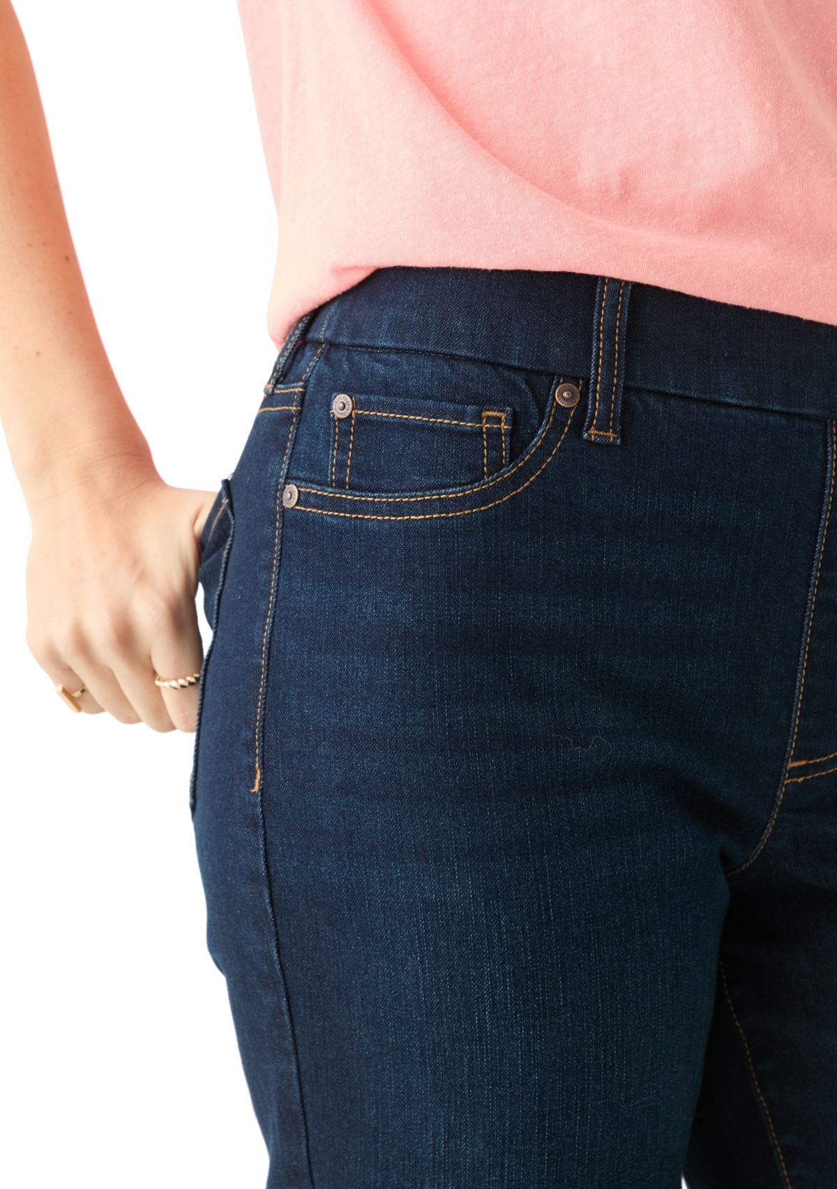 Womens Denim Capri Pants