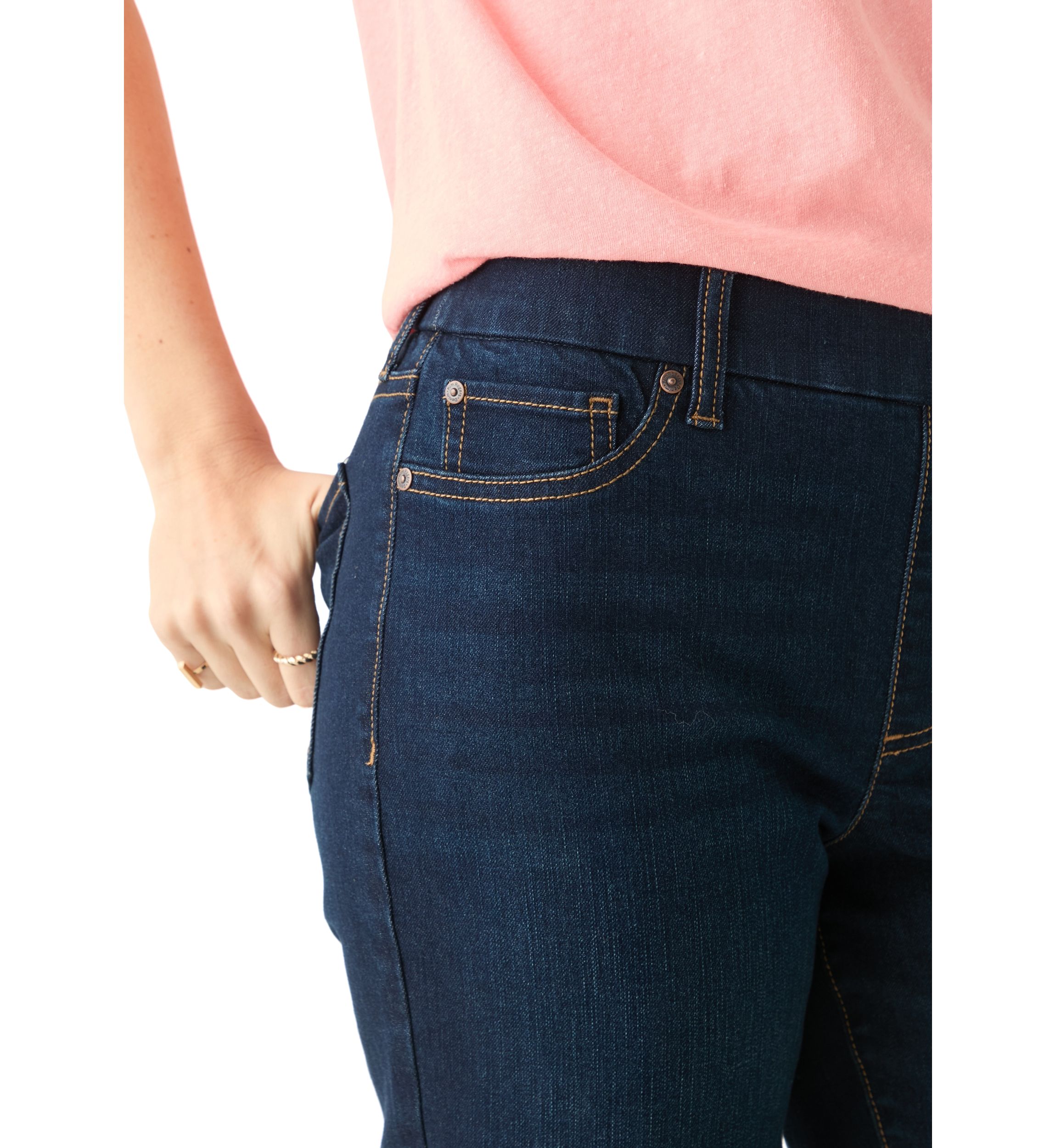 Womens Denim Capri Pants