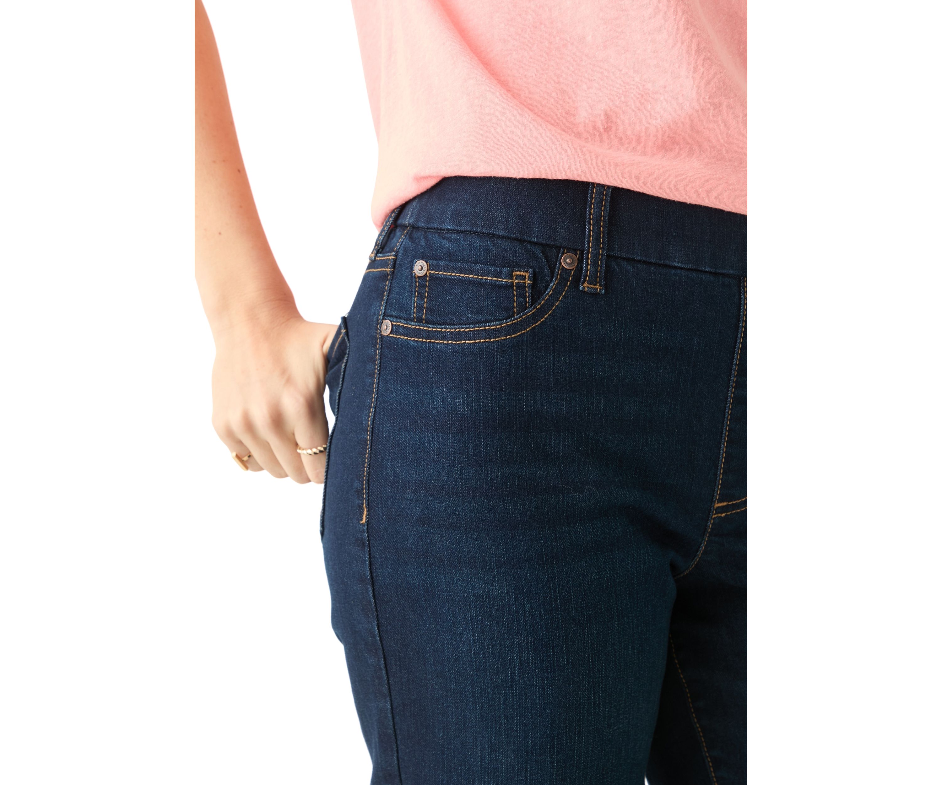 Womens Denim Capri Pants