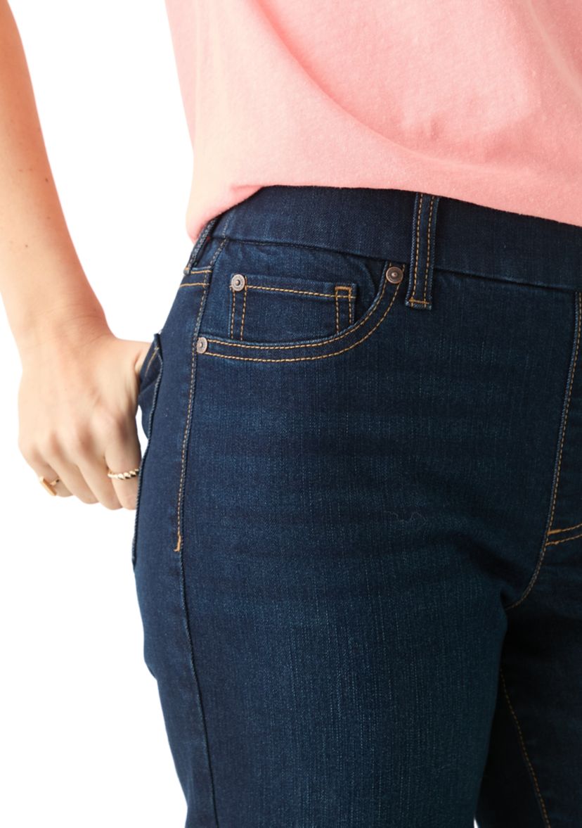 Womens Denim Capri Pants