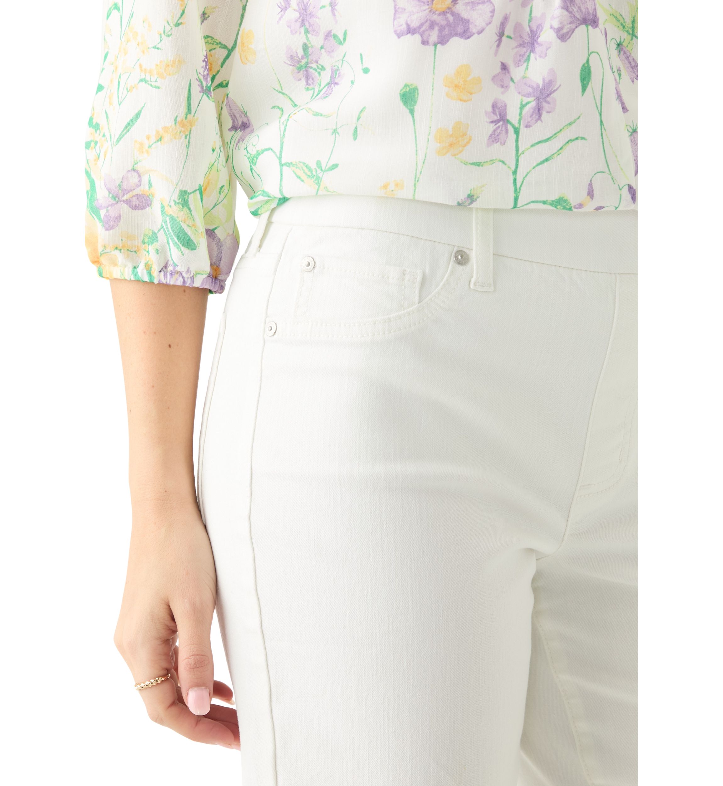 Womens Solid Bermuda Shorts