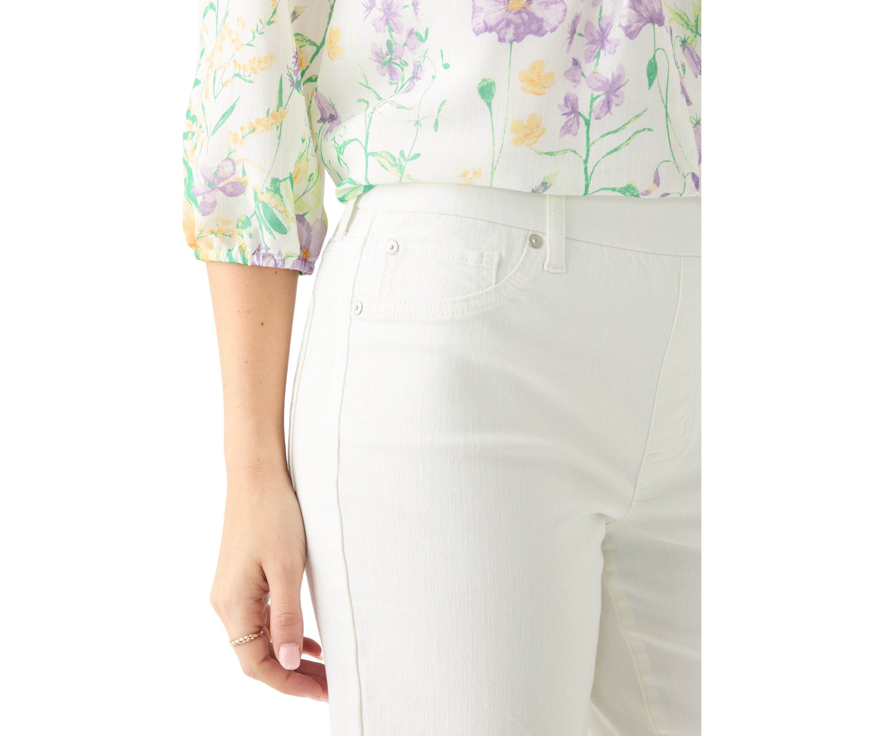 Womens Solid Bermuda Shorts