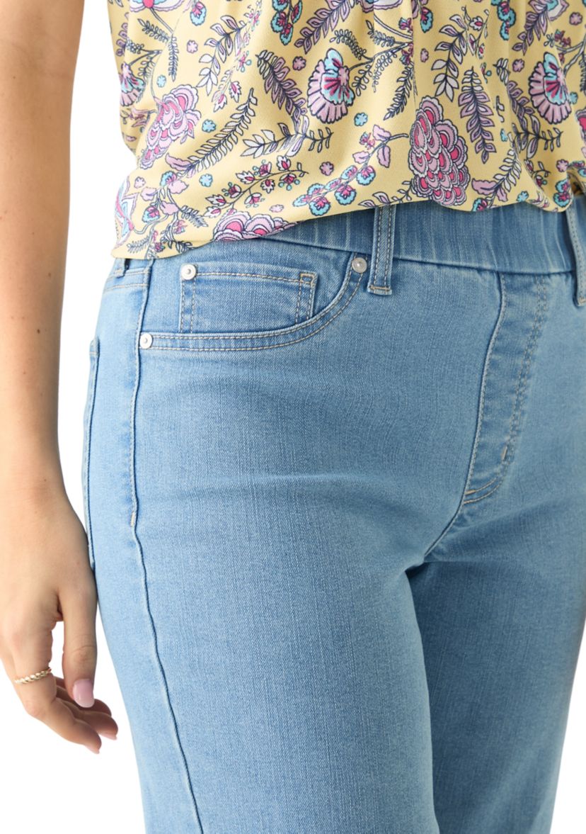 Womens High Rise Bermuda Shorts