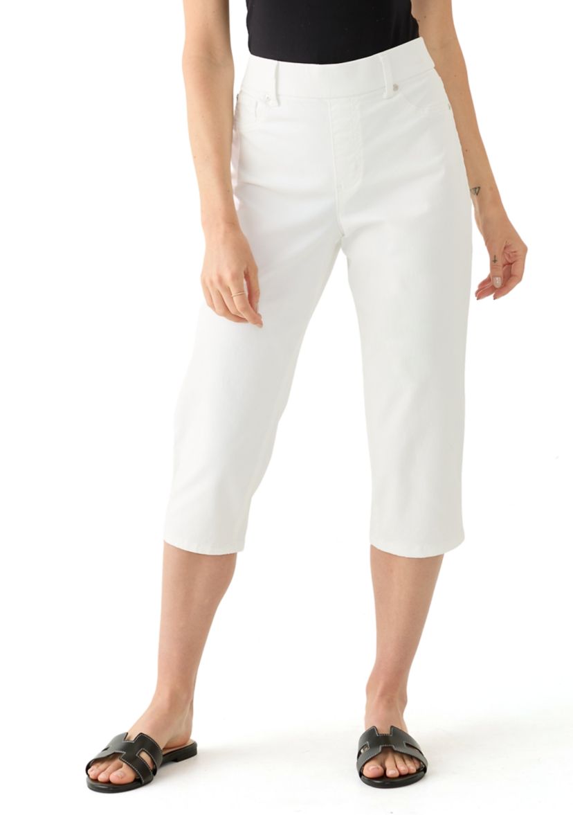 Petite Denim Capri Pants