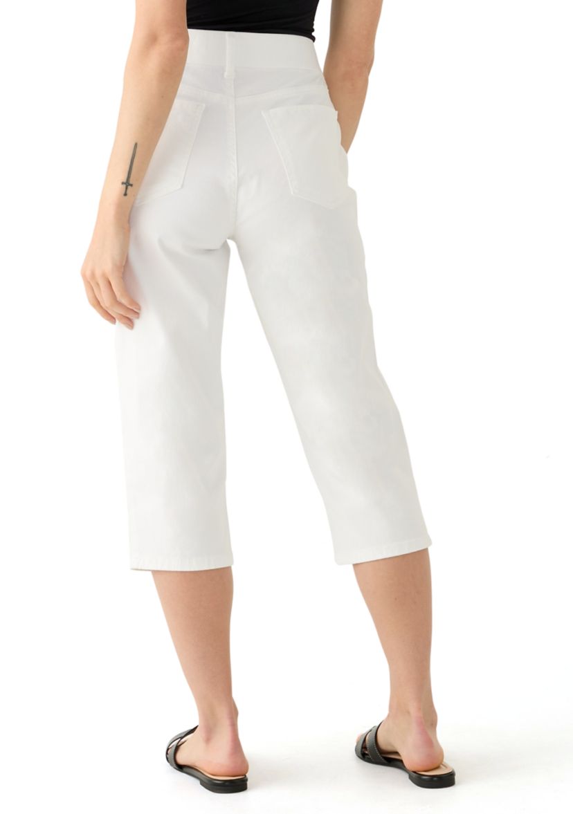 Petite Denim Capri Pants