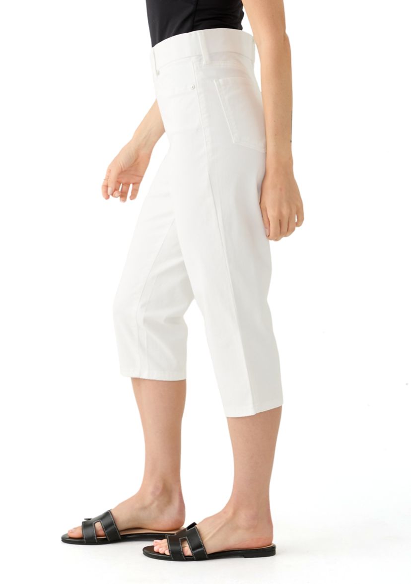 Petite Denim Capri Pants