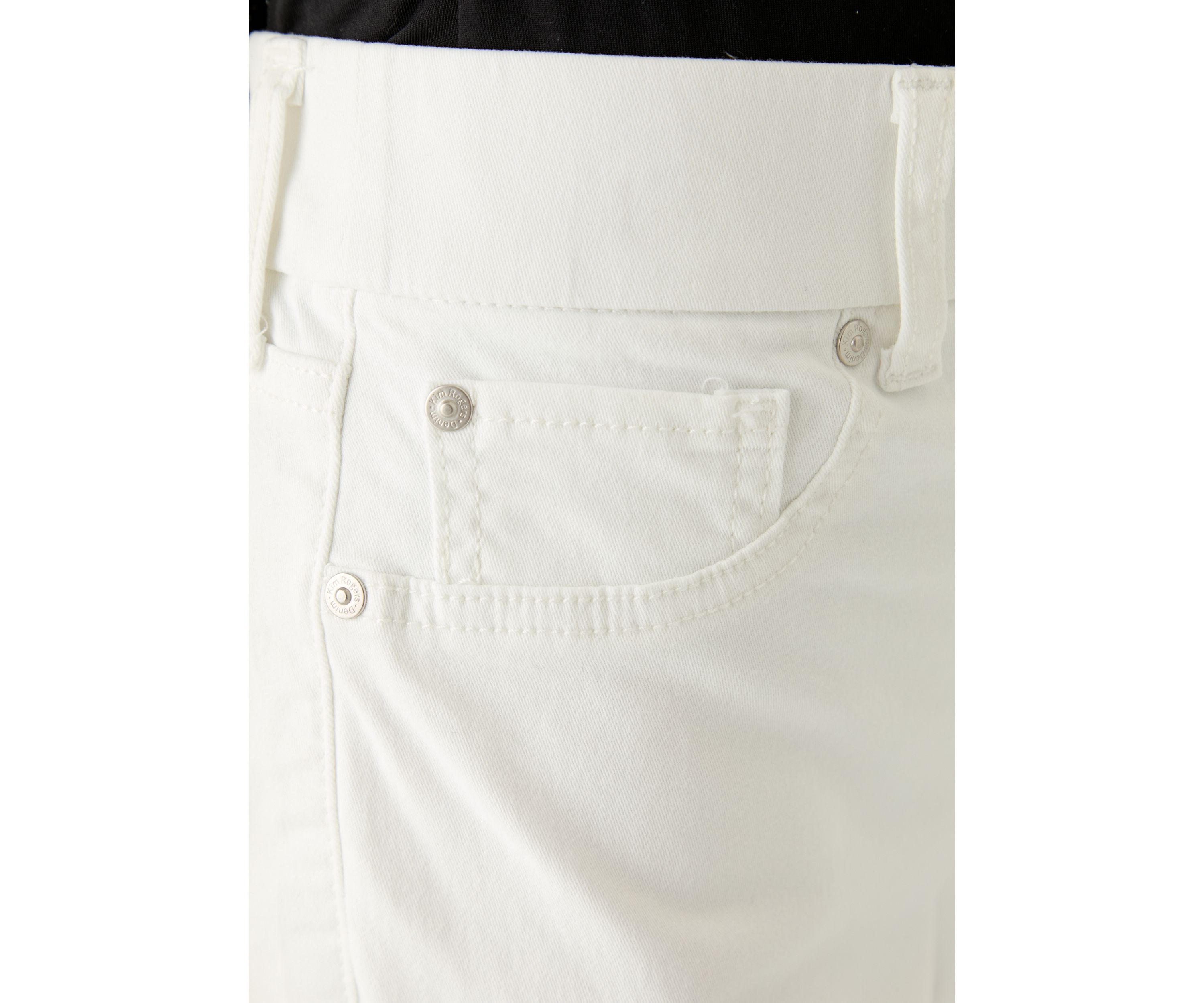 Petite Denim Capri Pants
