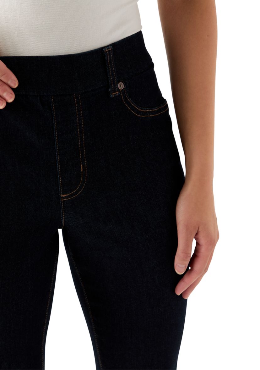 Petite Pull On Bootcut Jeans