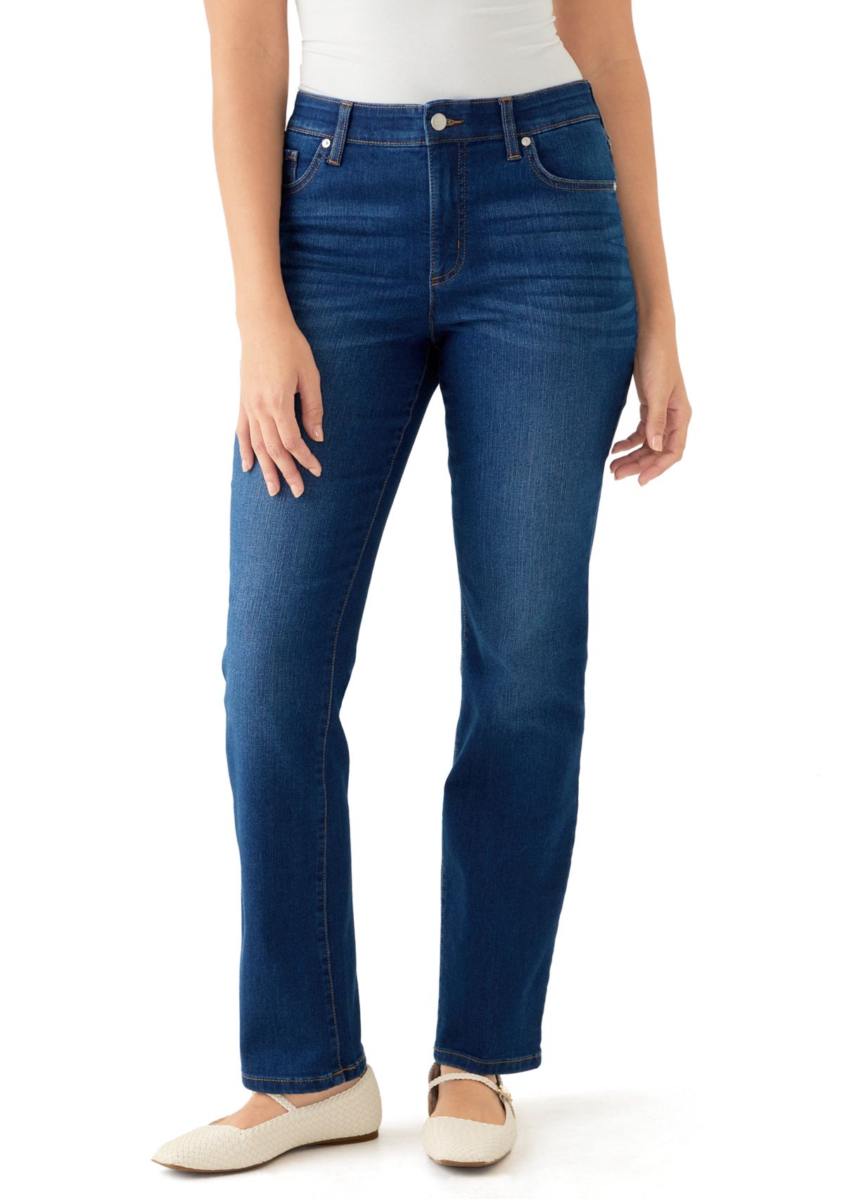 Womens 5 Pocket Denim Pants