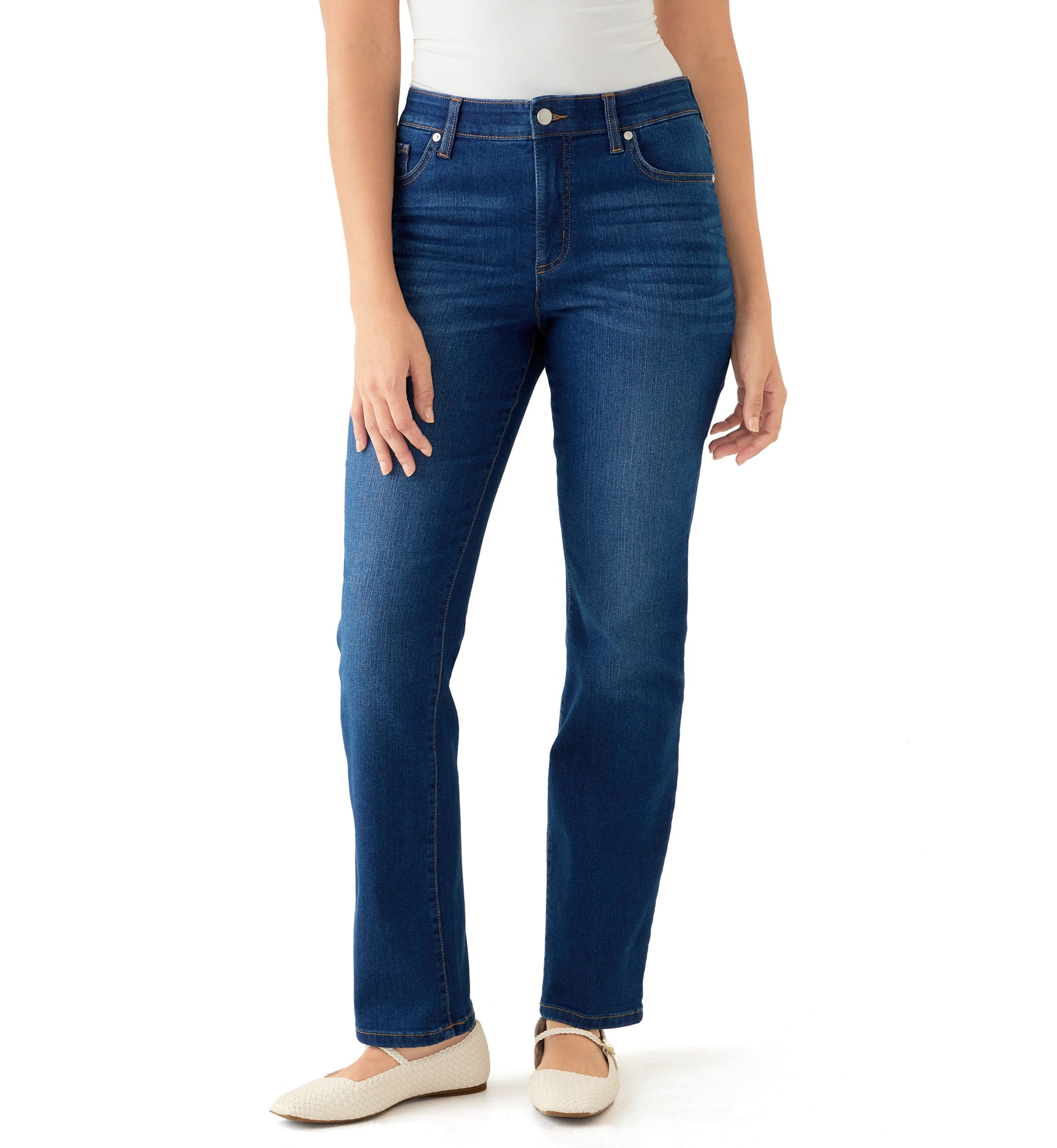 Womens 5 Pocket Denim Pants