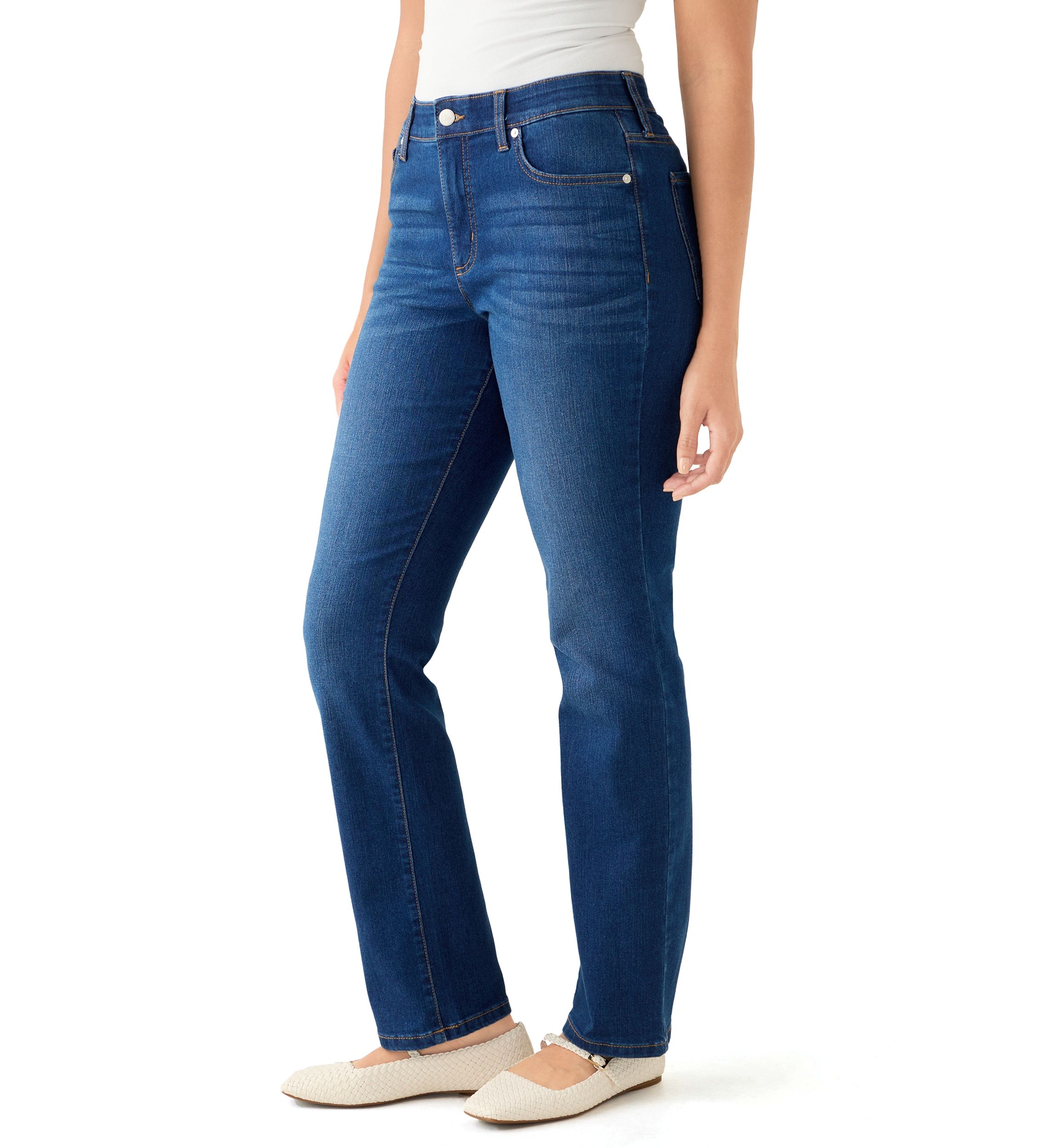 Womens 5 Pocket Denim Pants