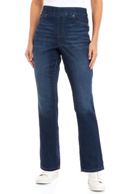 Kim Rogers® Women's Pull On Denim Jeans - Short | belk