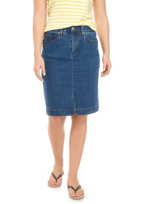 Belk store denim skirts